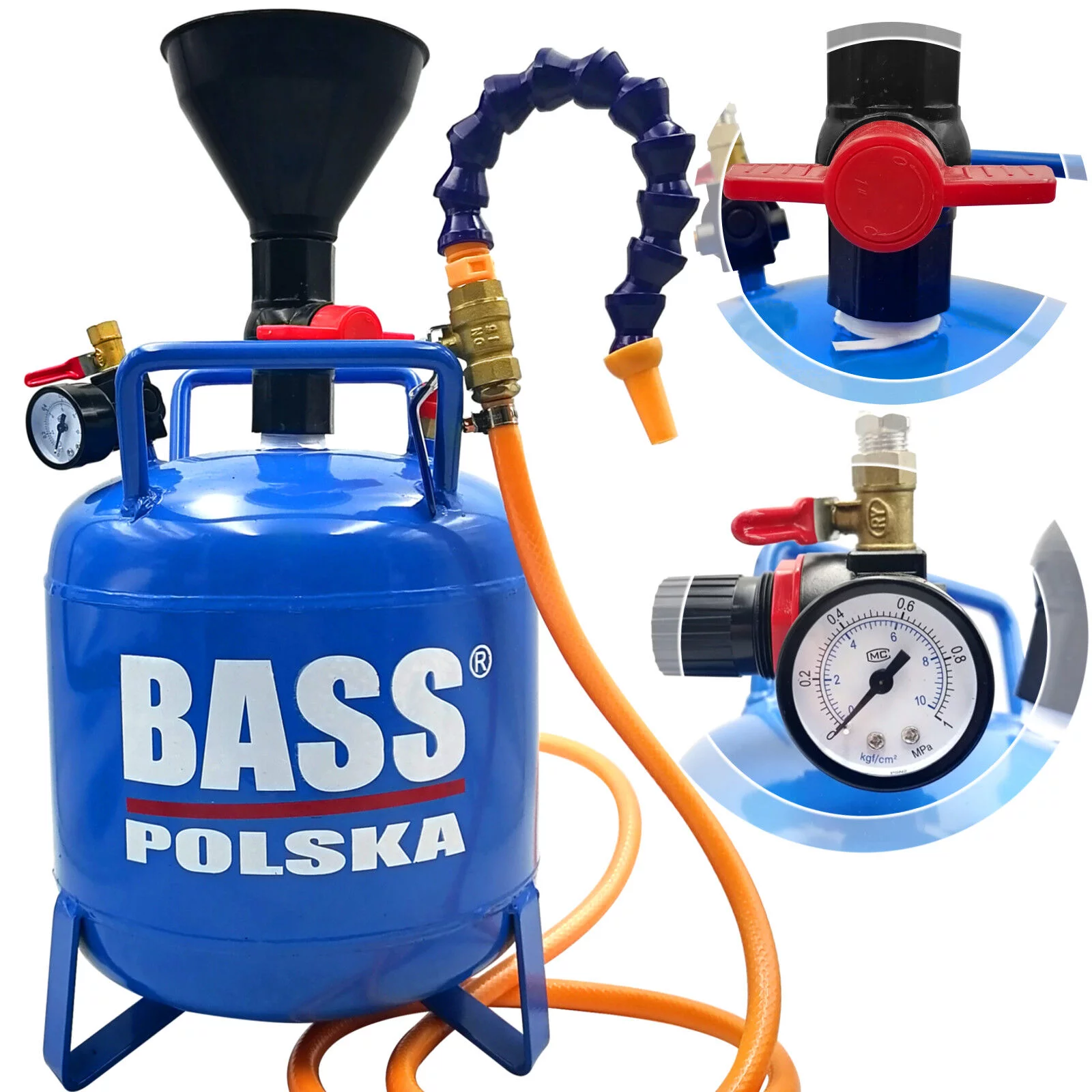 DYSPENSER NAPEŁNIACZ PNEUMATYCZNY 10L