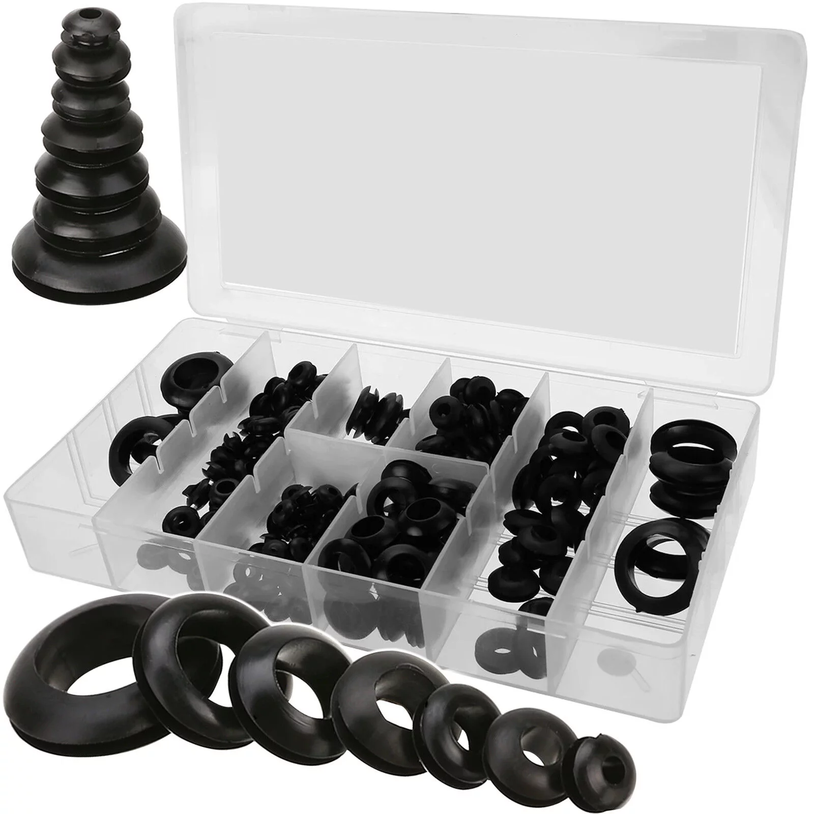 ZESTAW PRZELOTEK GUMOWYCH 180szt