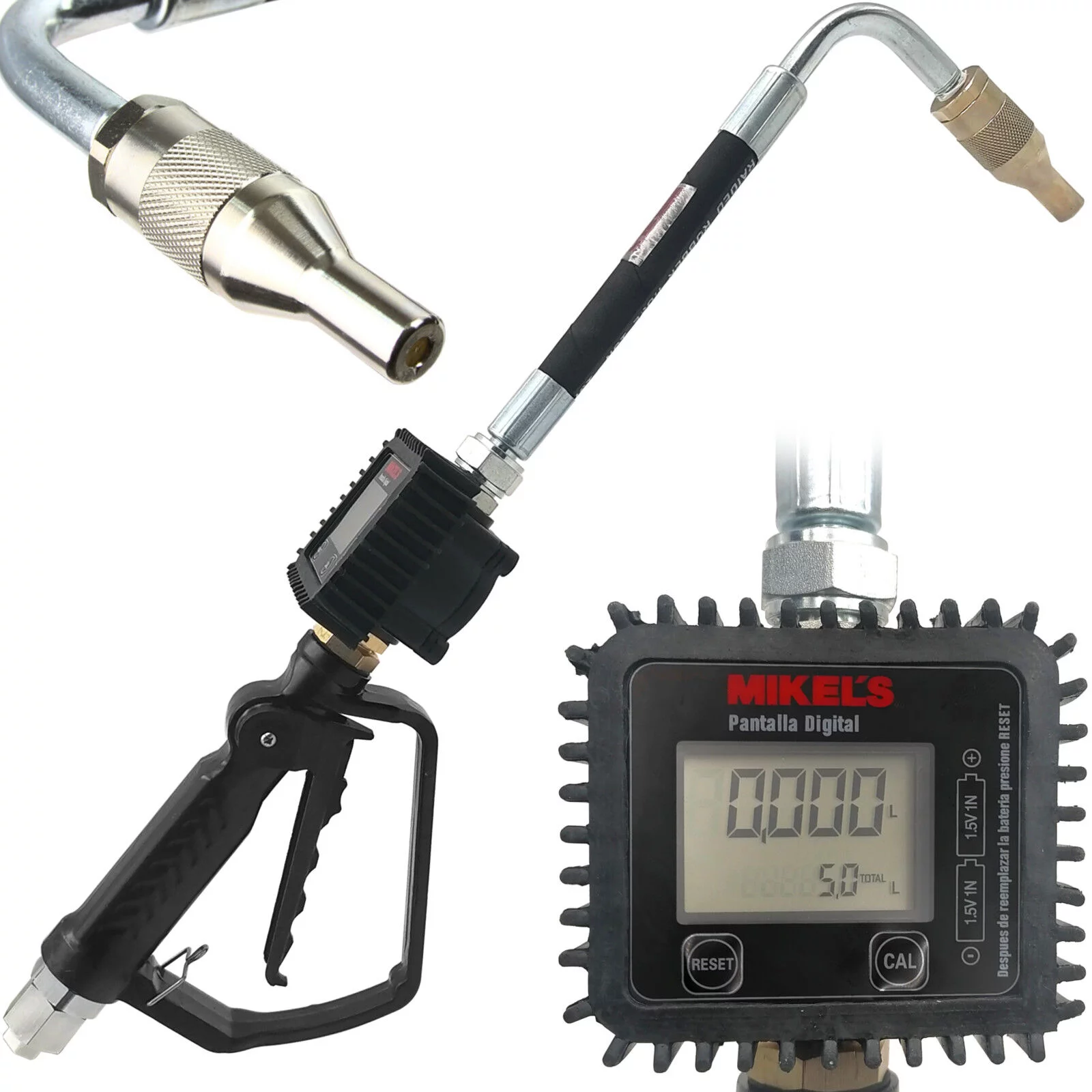 PISTOLET DO OLEJU SILNIKOWEGO Z LICZNIKIEM