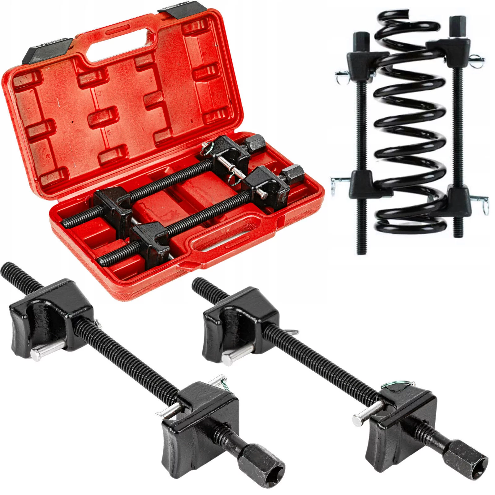 ŚCIĄGACZ SPRĘŻYN 2szt Z ZABEZPIECZENIAMI