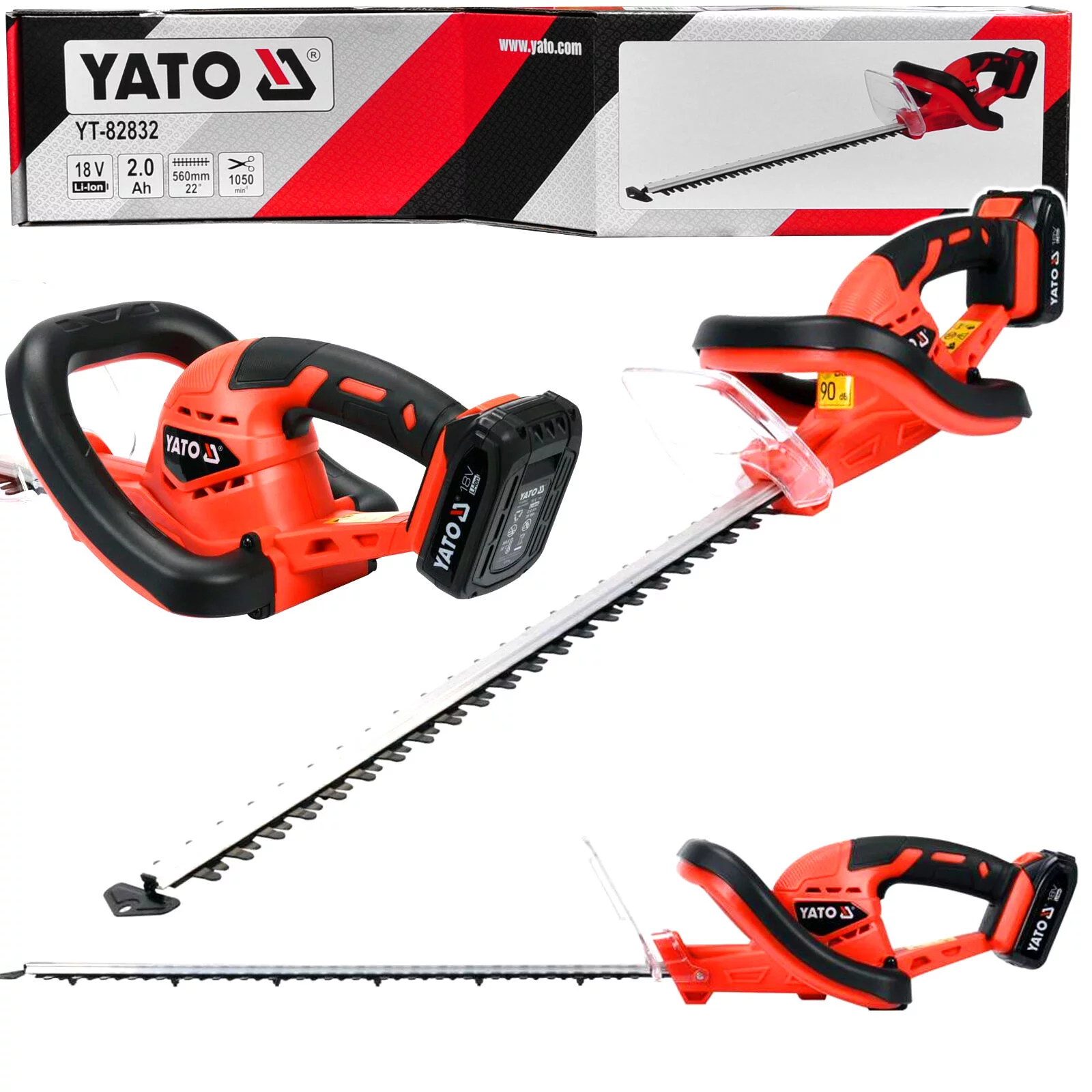 NOŻYCE DO ŻYWOPŁOTY 18V KPL.