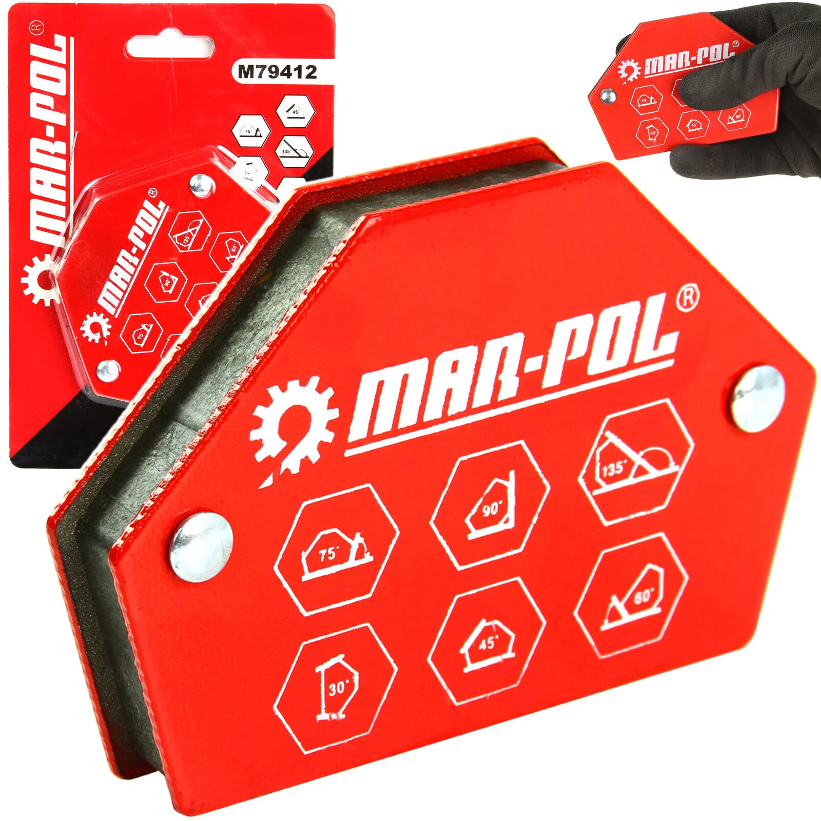 KĄTOWNIK MAGNETYCZNY 11,5kg 6 kątów