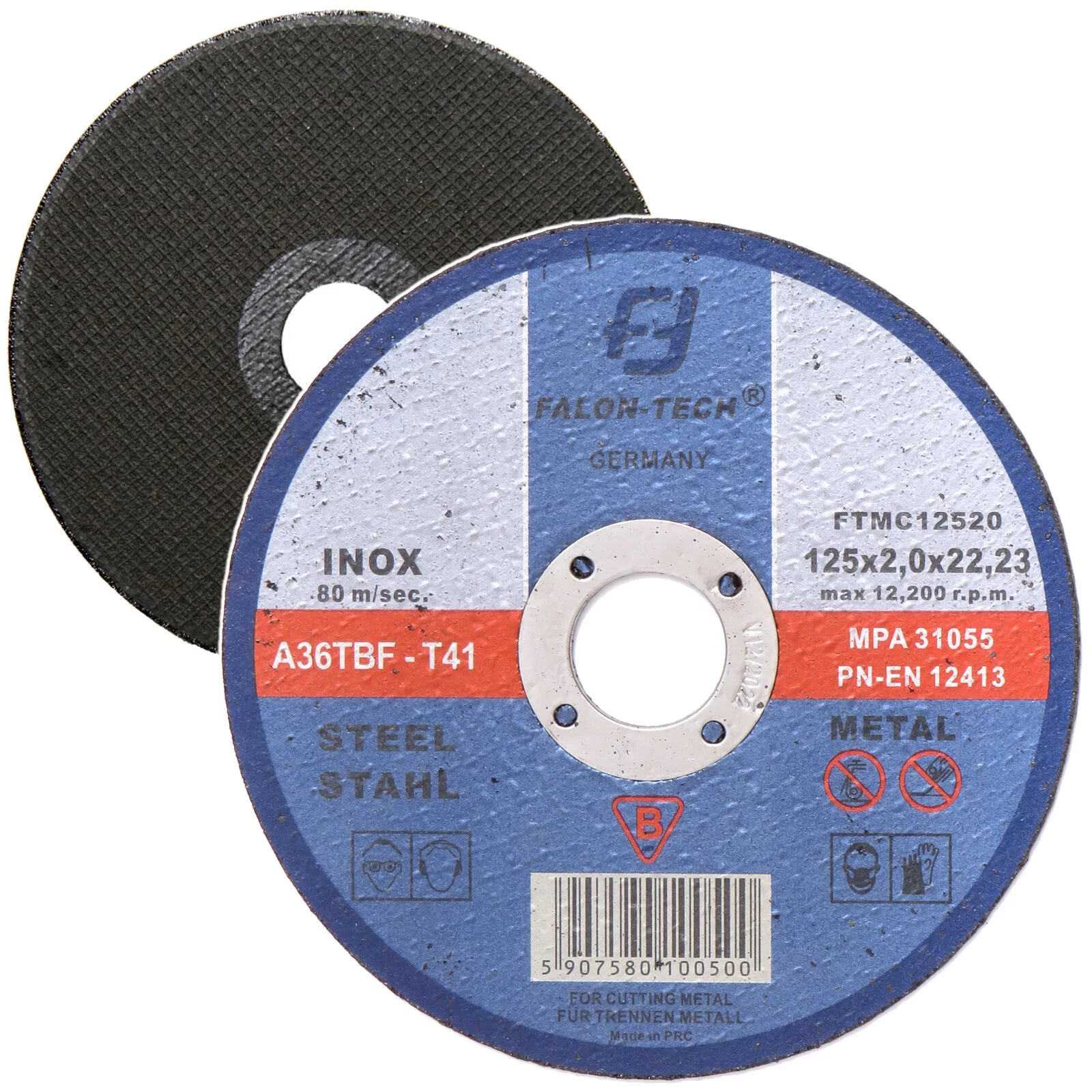 TARCZA DO METALU 125*2.0mm FT