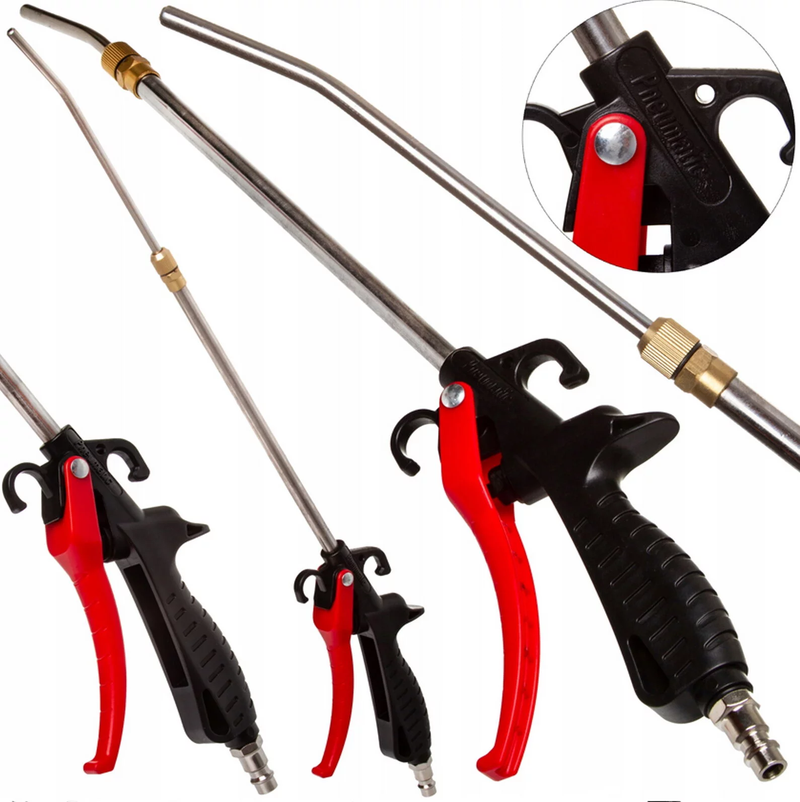 Pistolet do przedmuchiwania teleskopowy max.700mm