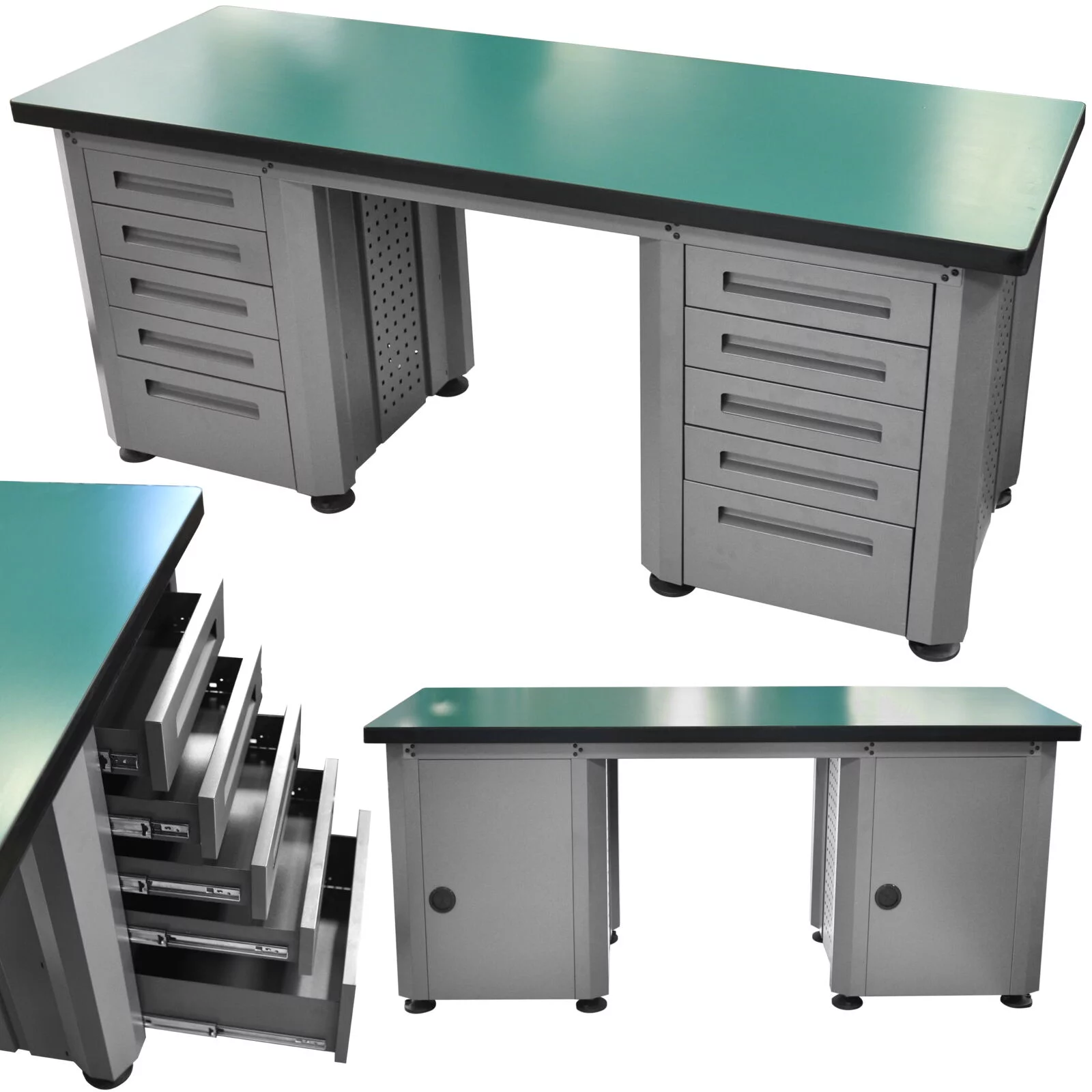 STÓŁ WARSZTATOWY BIURKO SZUFLADY TZ-2321S-5