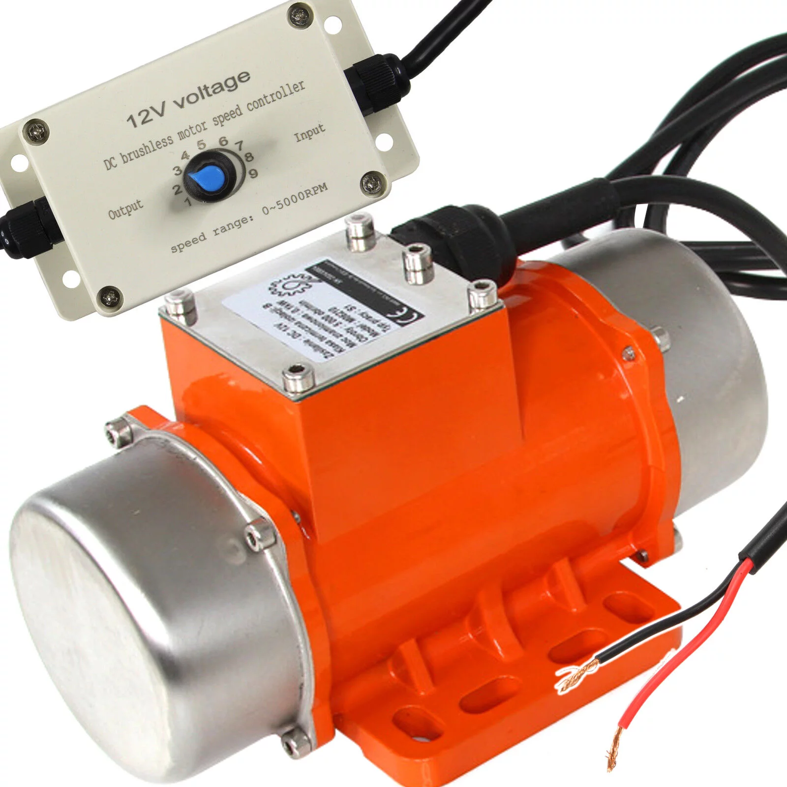 SILNIK WIBRACYJNY 12V 100W