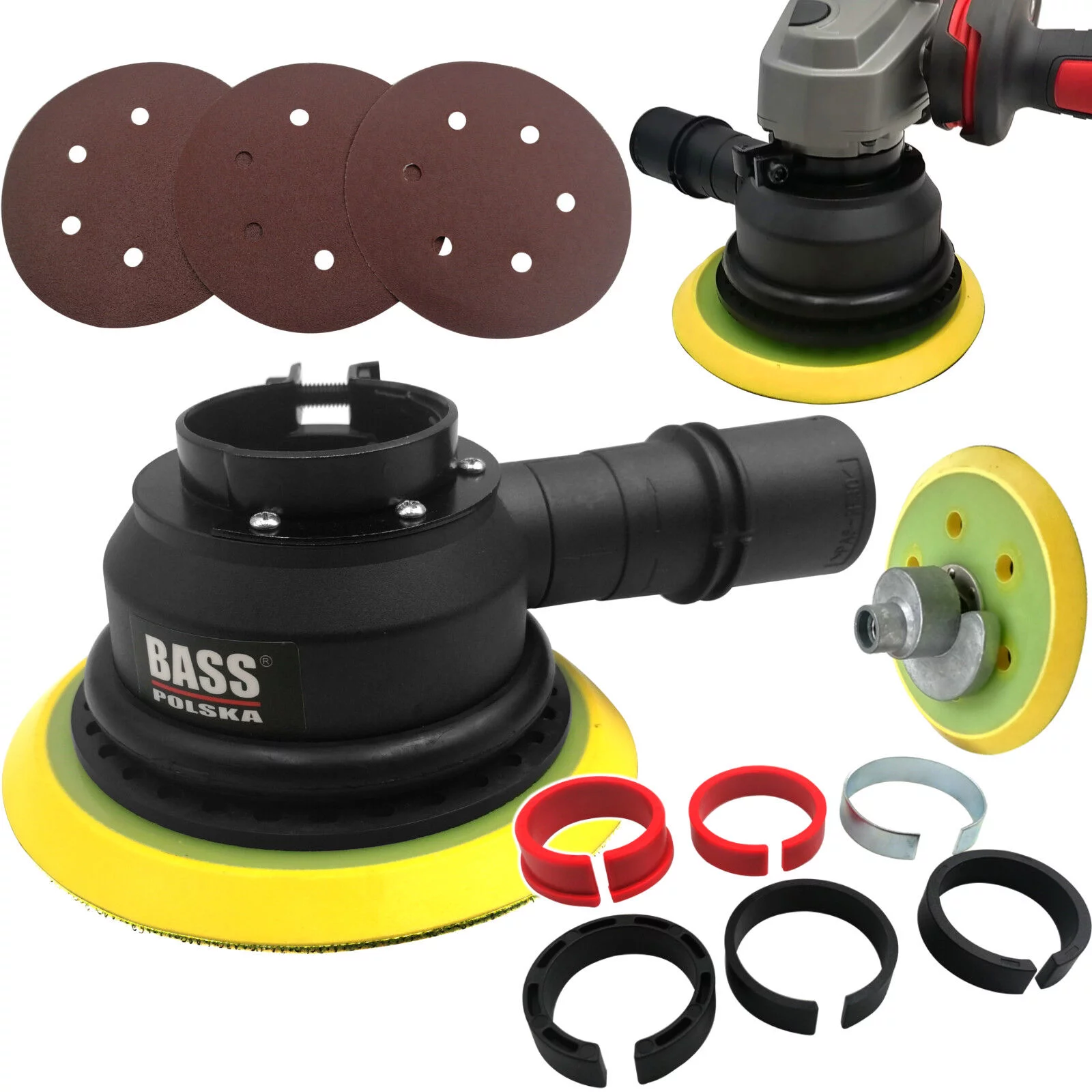 Przystawka do szlifierki - głowica mimośrodowa 150