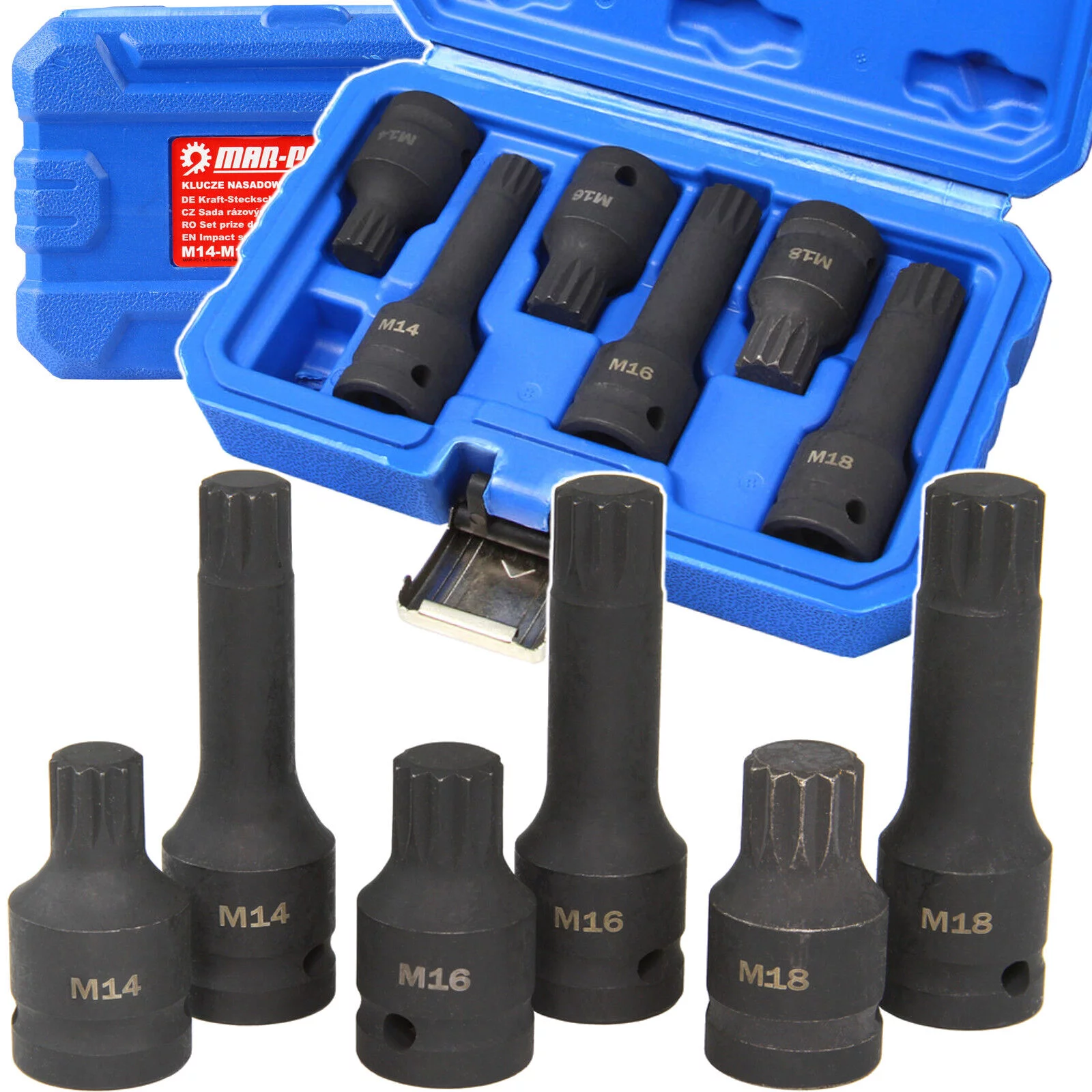 ZEST.NASADEK UDAR SPLINE M14-M18