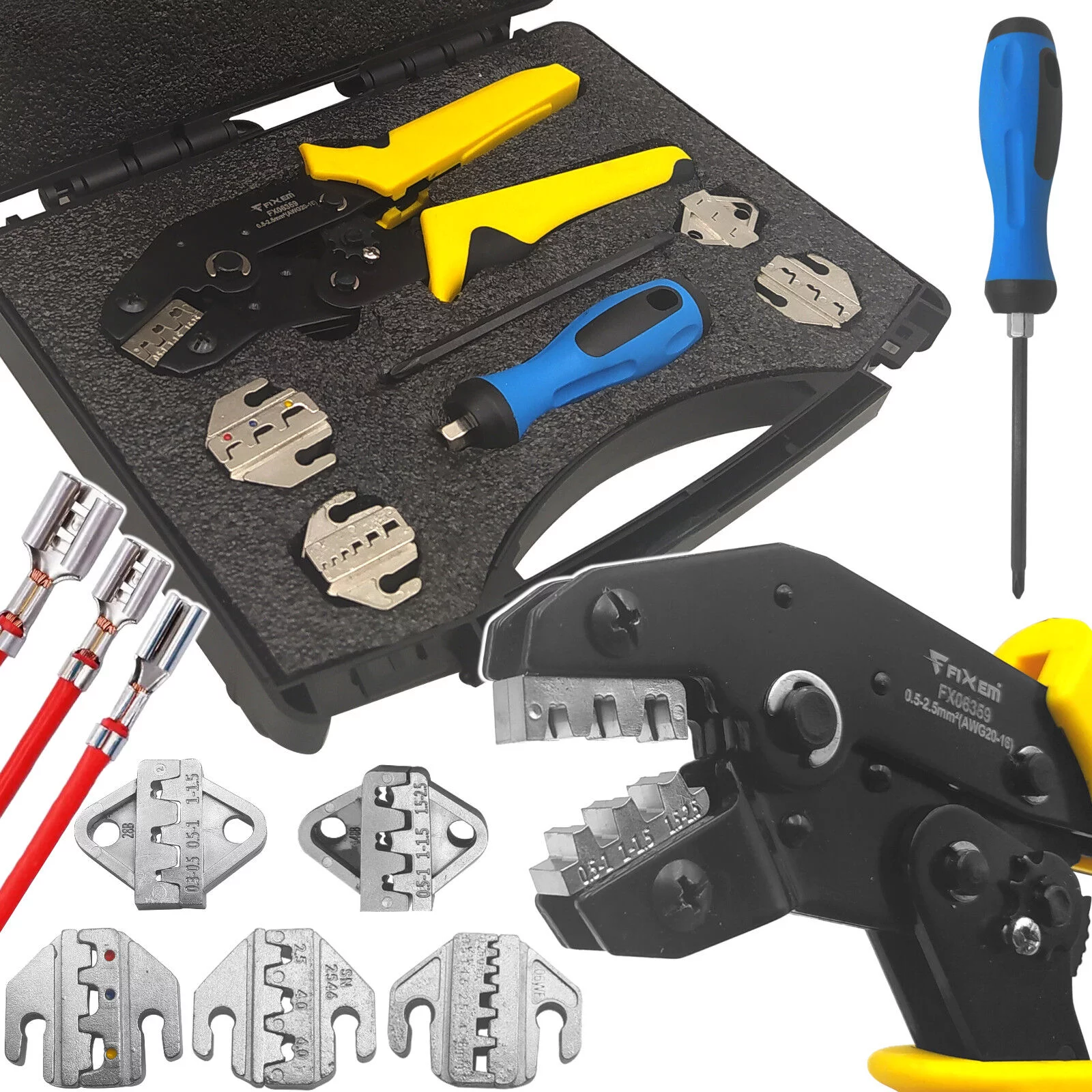 SZCZYPCE DO KONEKTORÓW 5 MATRYC