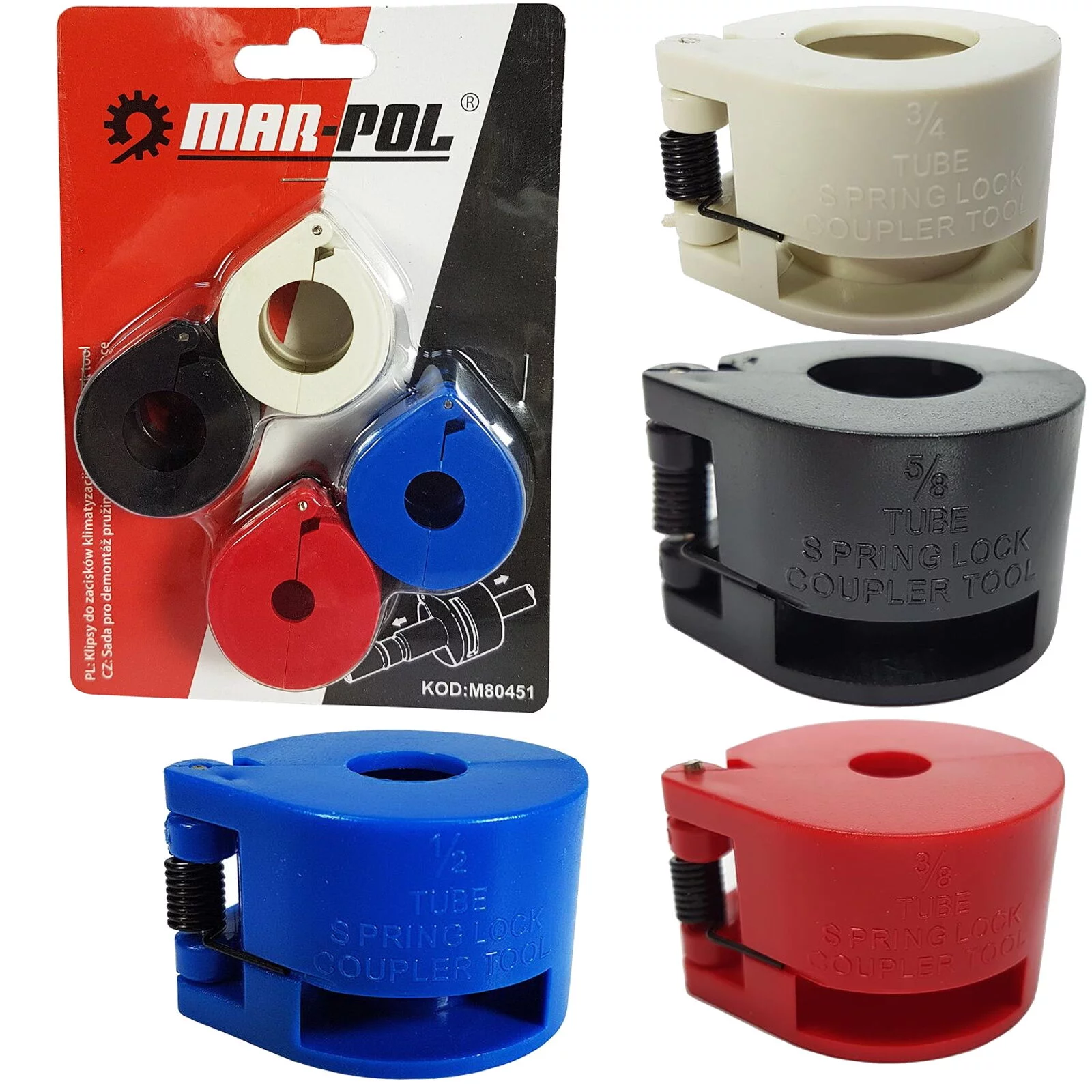 KLIPSY DO ZACISKANIA PRZEW.KLIMY M80451