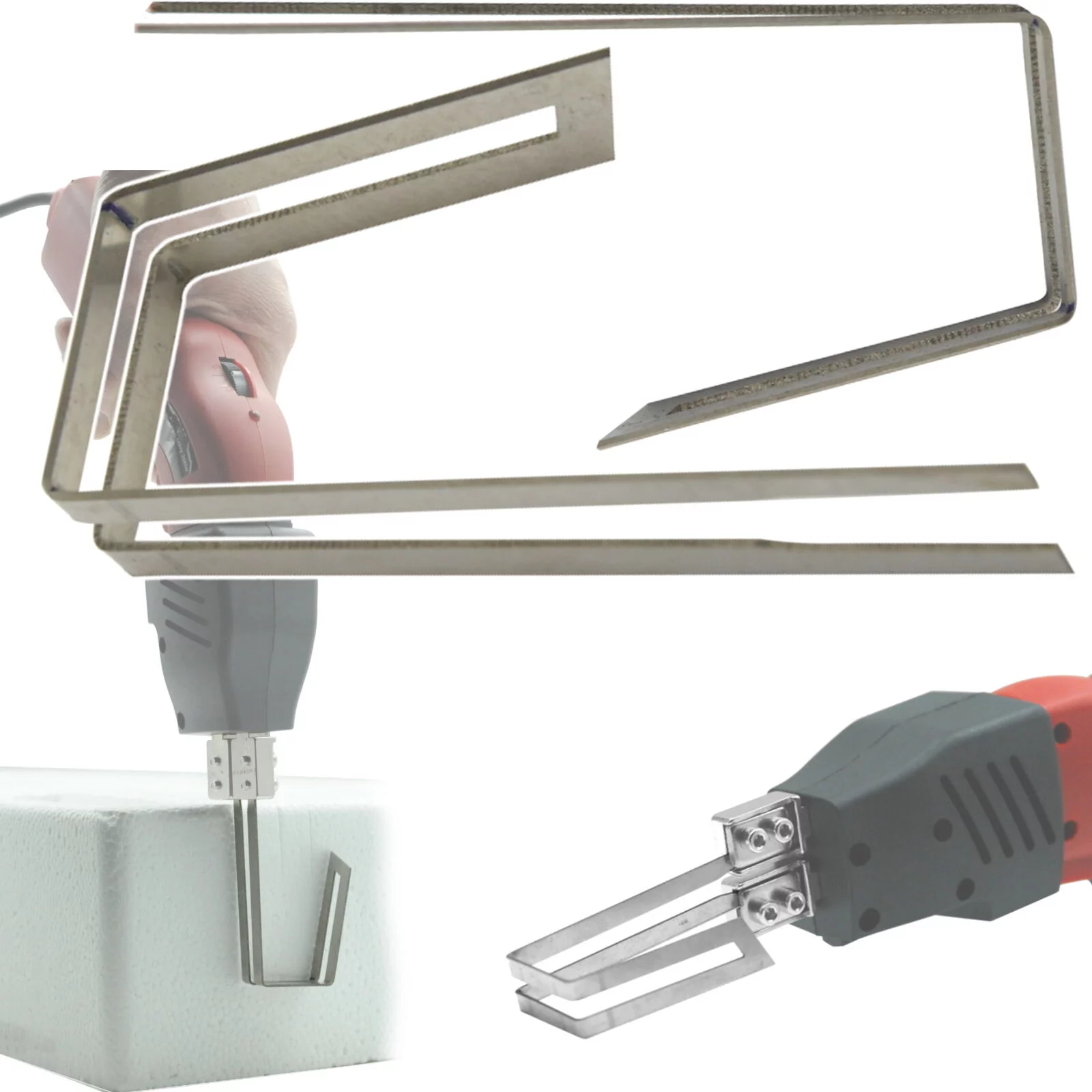 OSTRZE ŻŁOBIARKI PROSTOKĄT NOŻA DO STYROPIANU