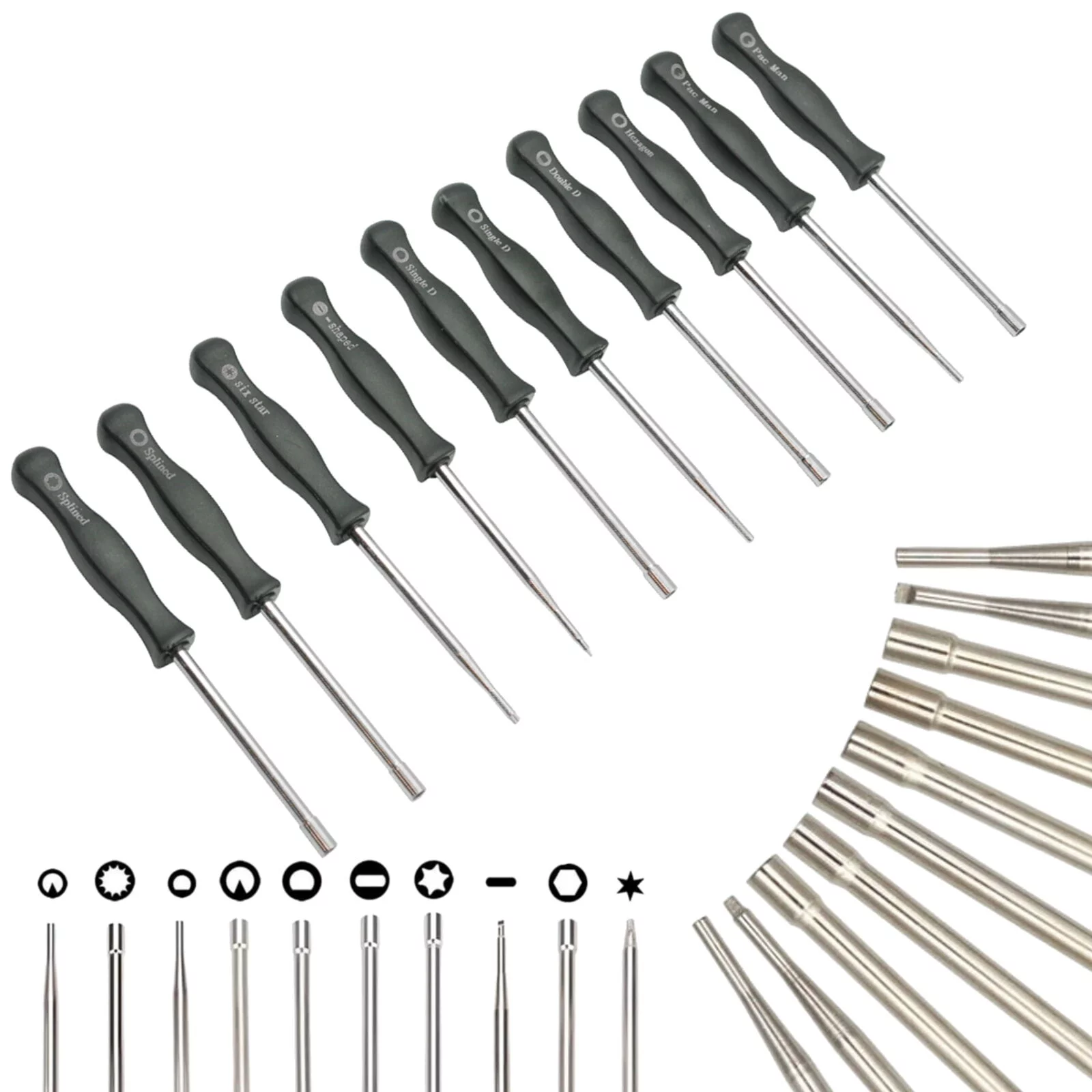 WKRĘTAKI KLUCZE GAŹNIKÓW ZESTAW