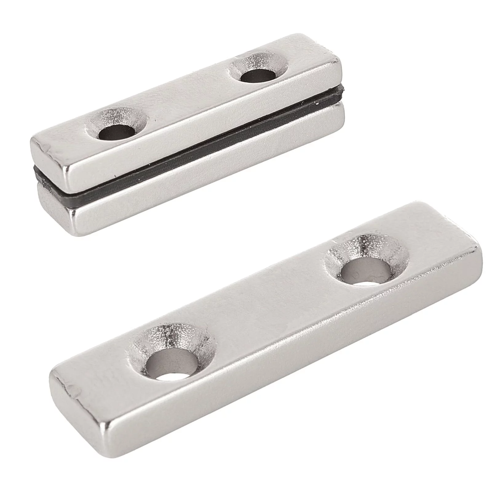 MAGNES NEODYMOWY PŁYTKOWY 40x10x5mm 2szt