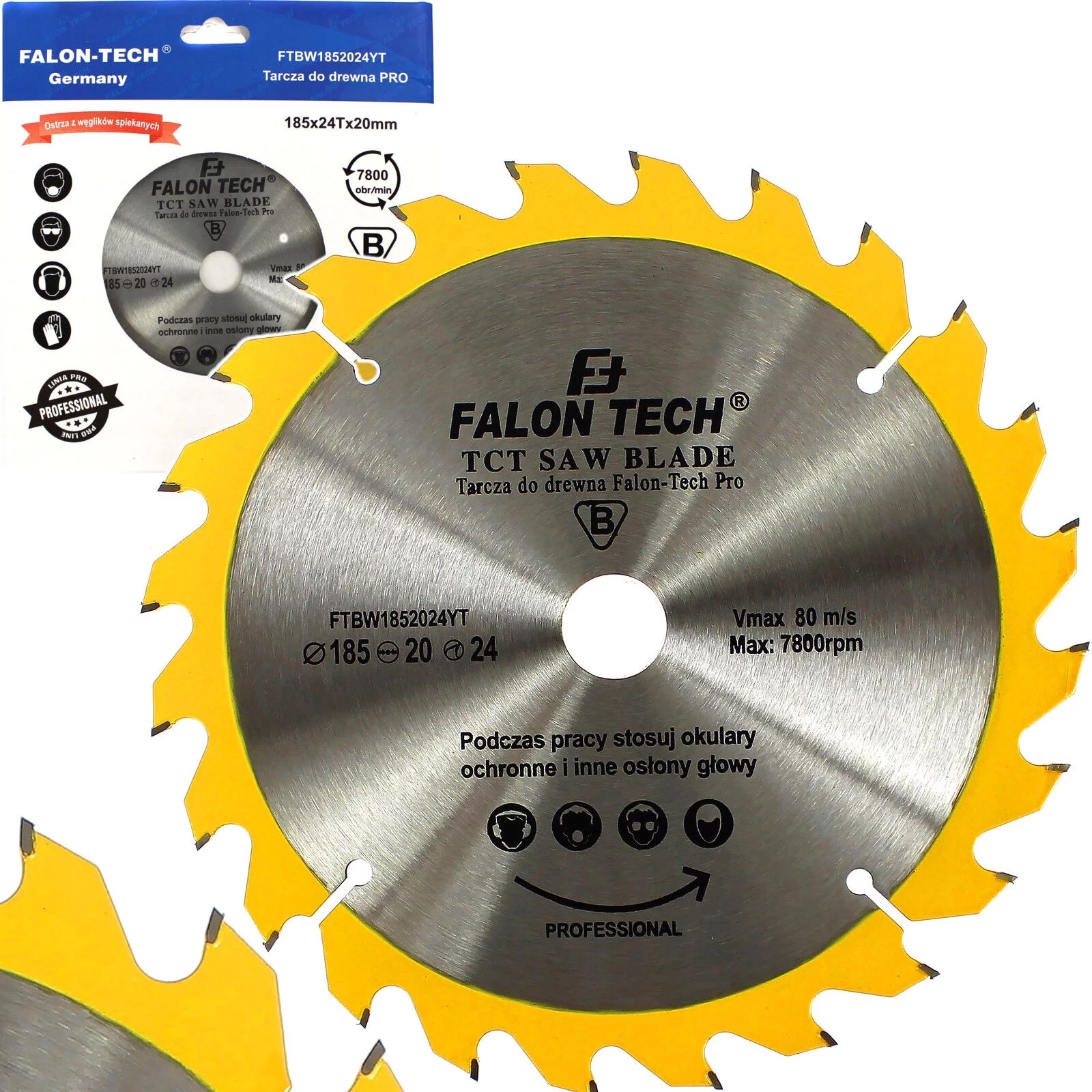 TARCZA PIŁA WIDIOWA Pro 185x20mm 24z