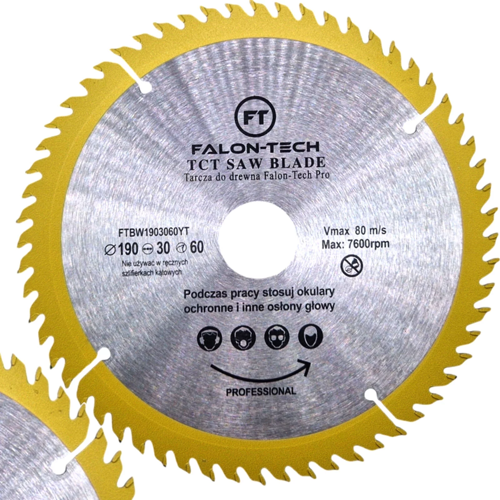 TARCZA PIŁA WIDIOWA Pro 190x30mm 60z