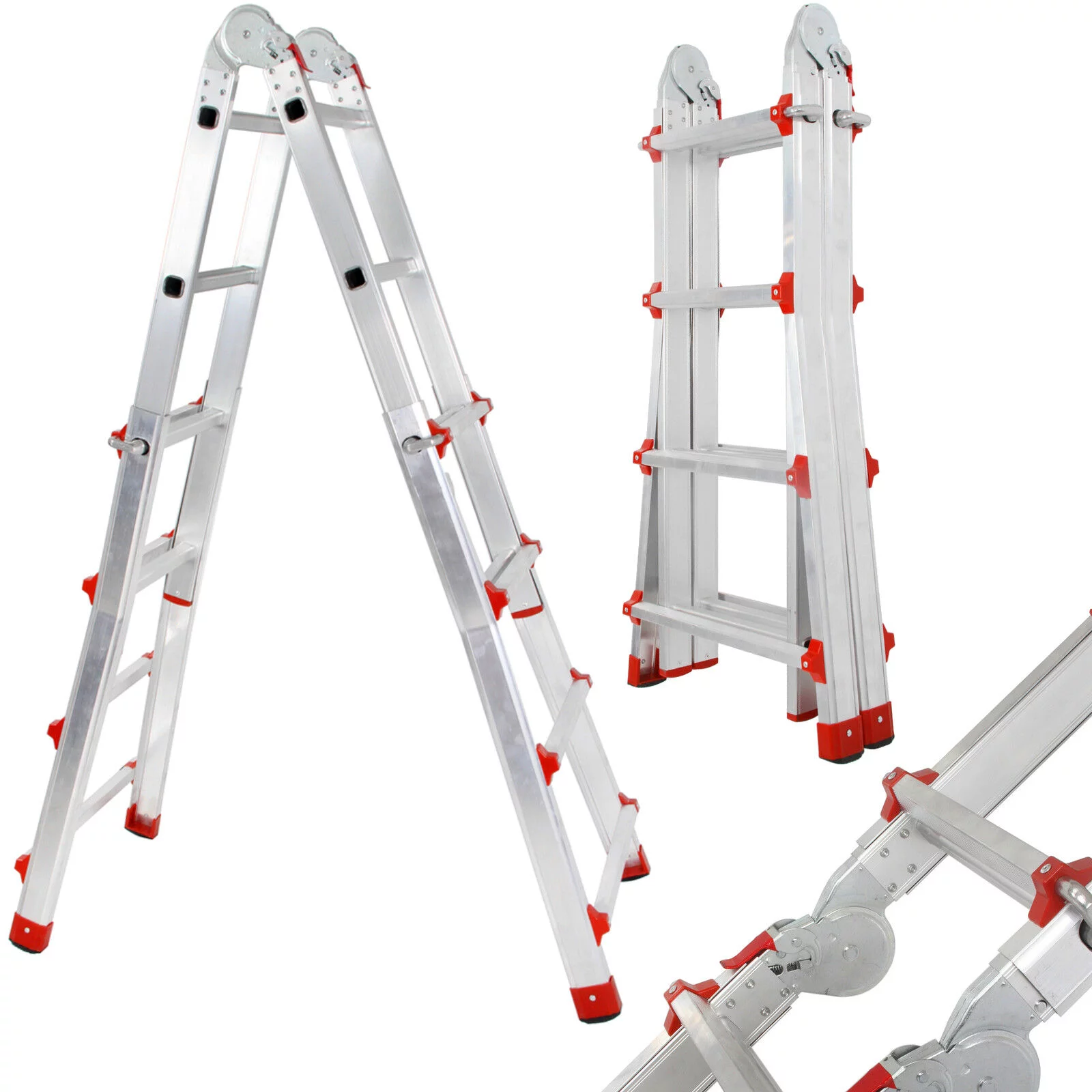 Drabina aluminiowa 4x4 386cm