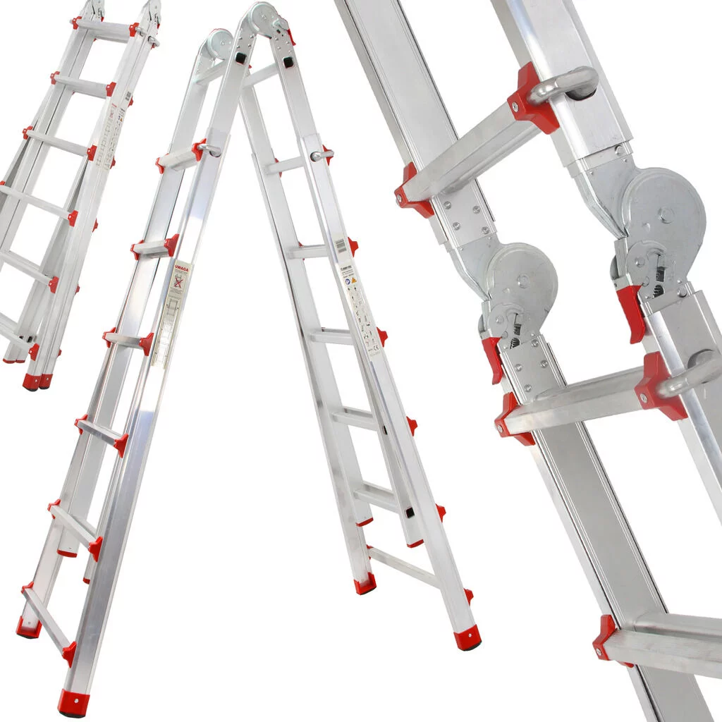 Drabina aluminiowa 4x6 563cm