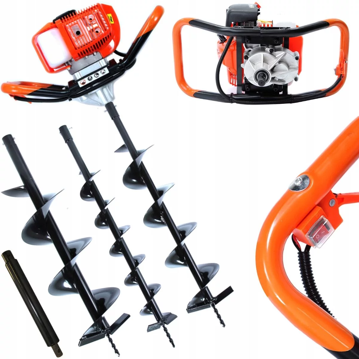 ŚWIDER SPALINOWY WIERTNICA 1osob. 3 WIERTŁA PRZEDŁ