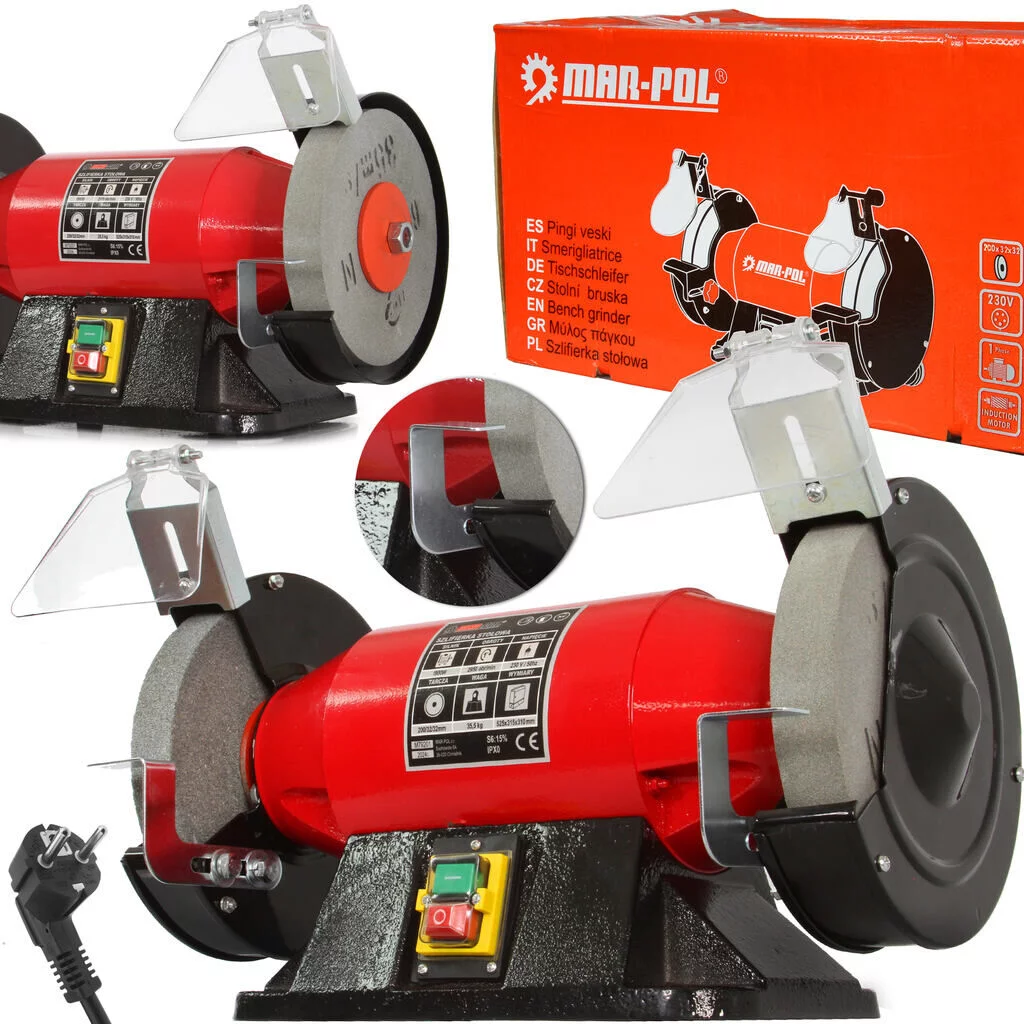 SZLIFIERKA STOŁOWA 200x32x32mm 230V