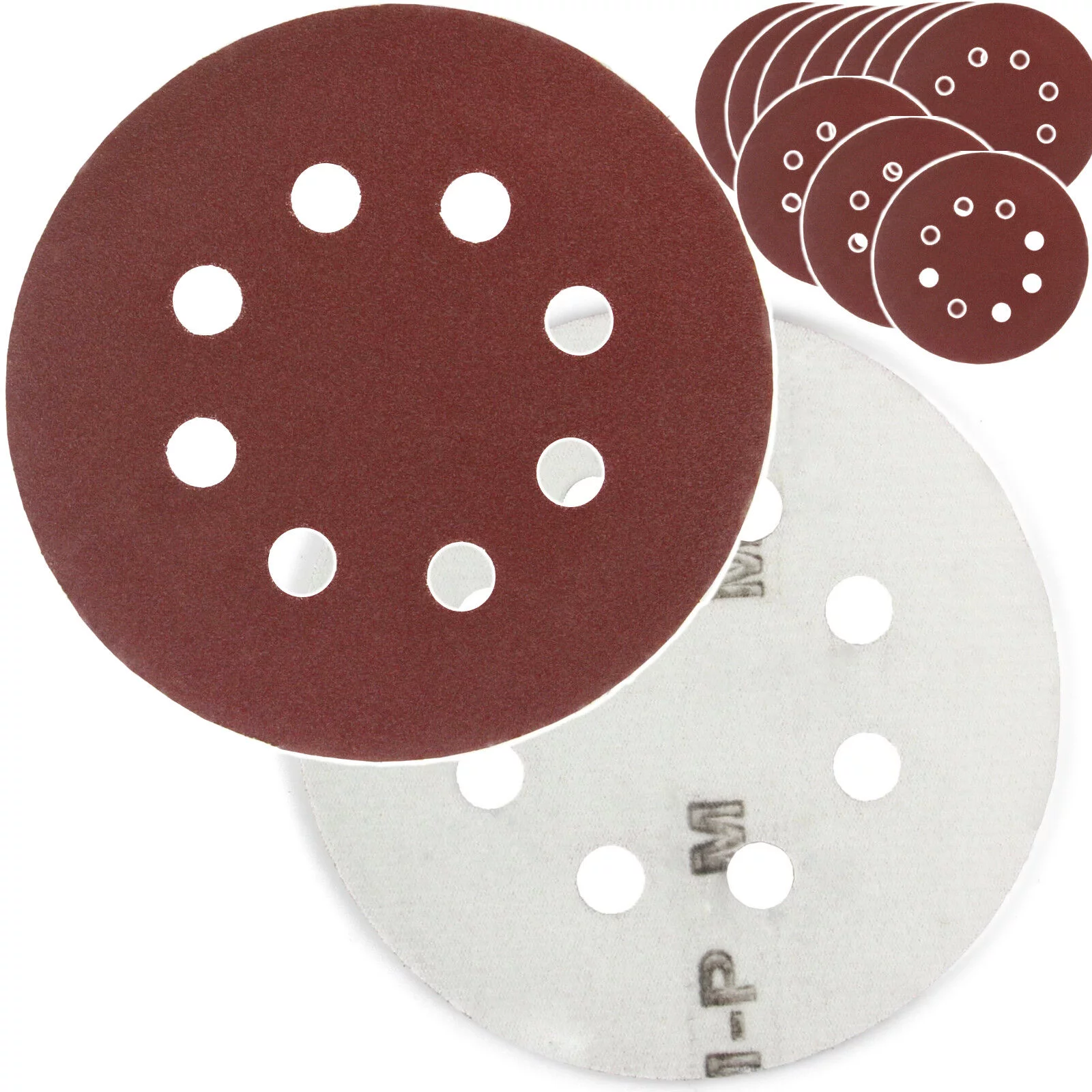 PAPIER PEX NA RZEP 150mm P150 10szt 6 otworów