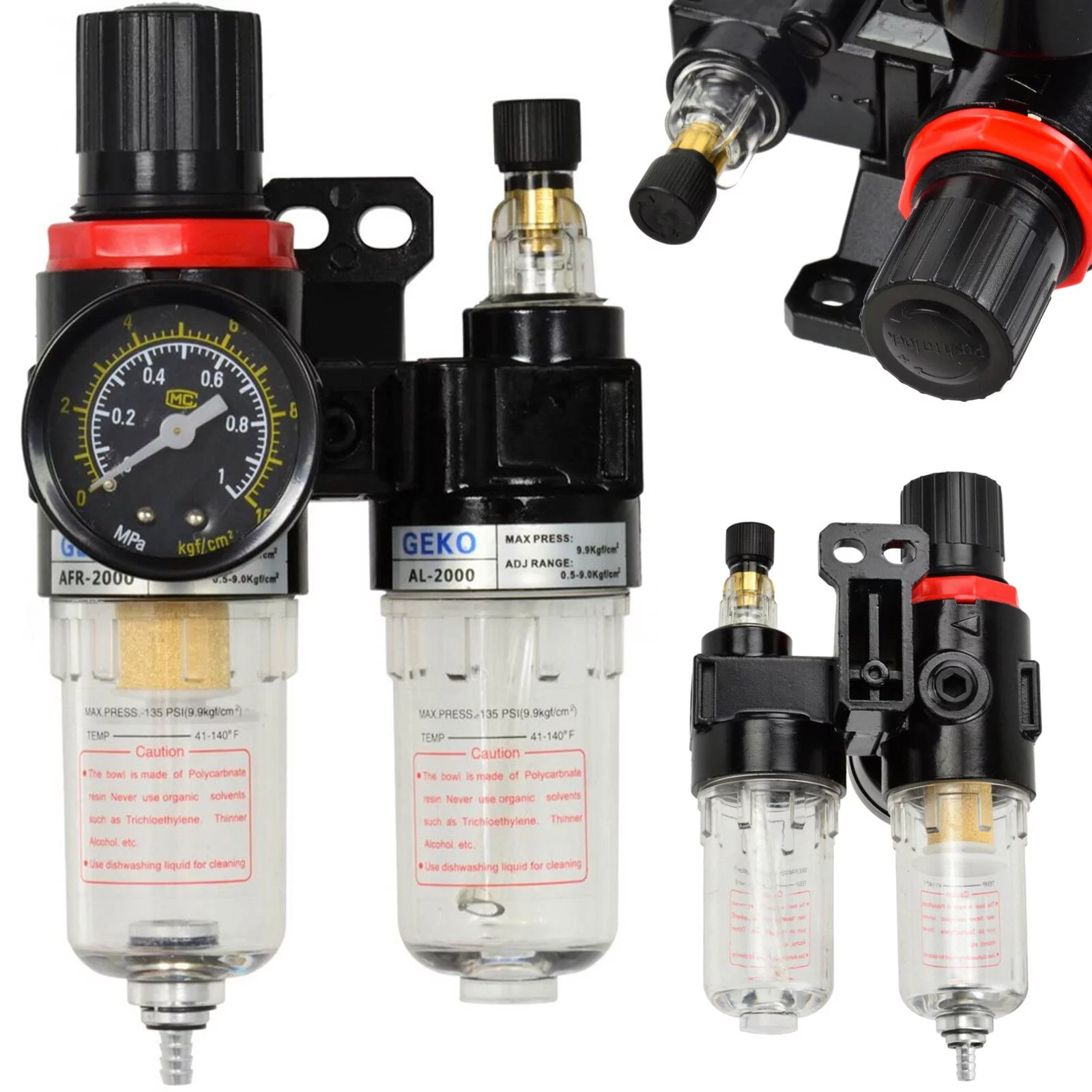 REDUKTOR FILTR ODWADNIACZ SMAROWNICA 1/4''