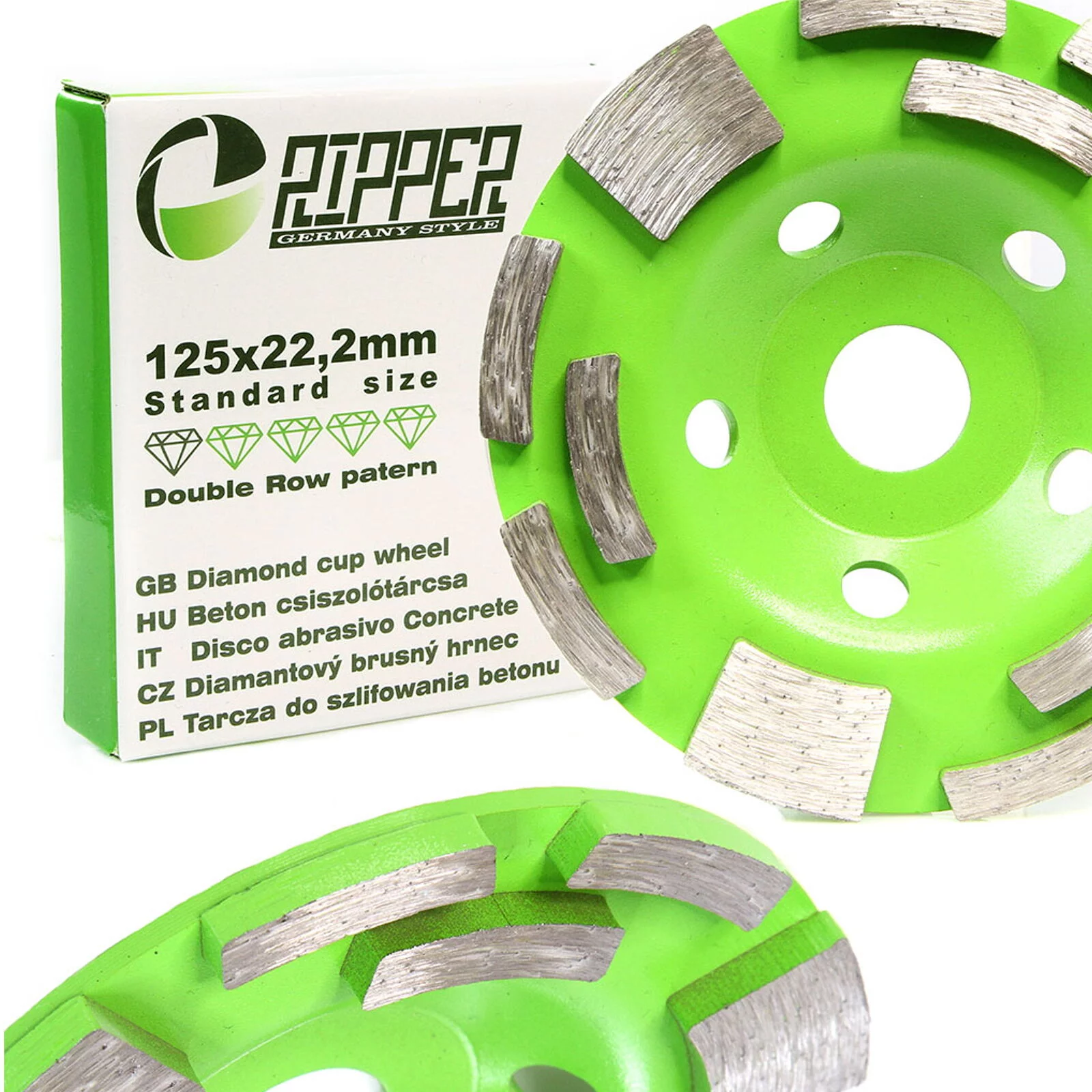 TARCZA DO SZLIF. BETONU ROW PATERN 125mm