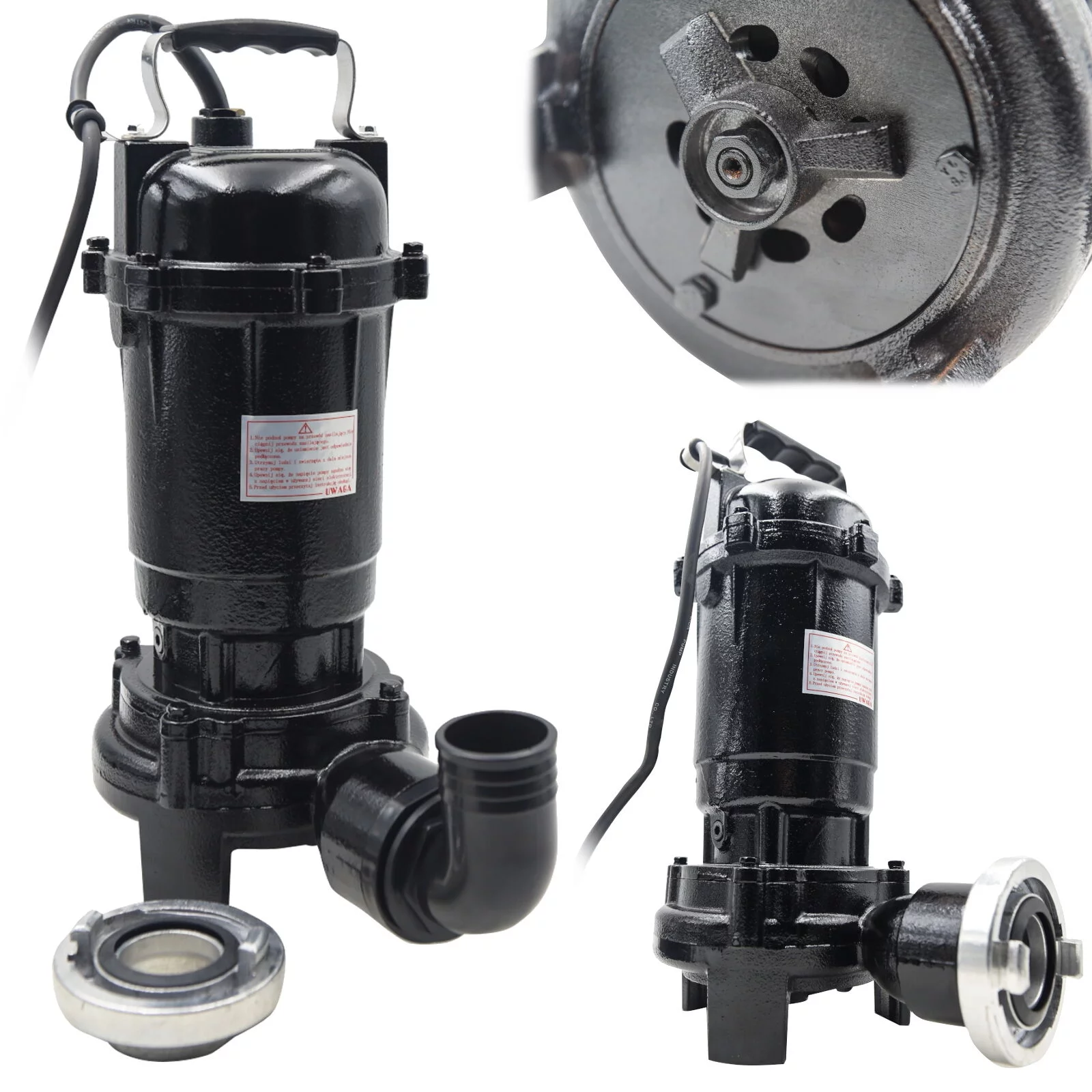 POMPA DO WODY Z ROZDRABNIACZEM + NÓŻ