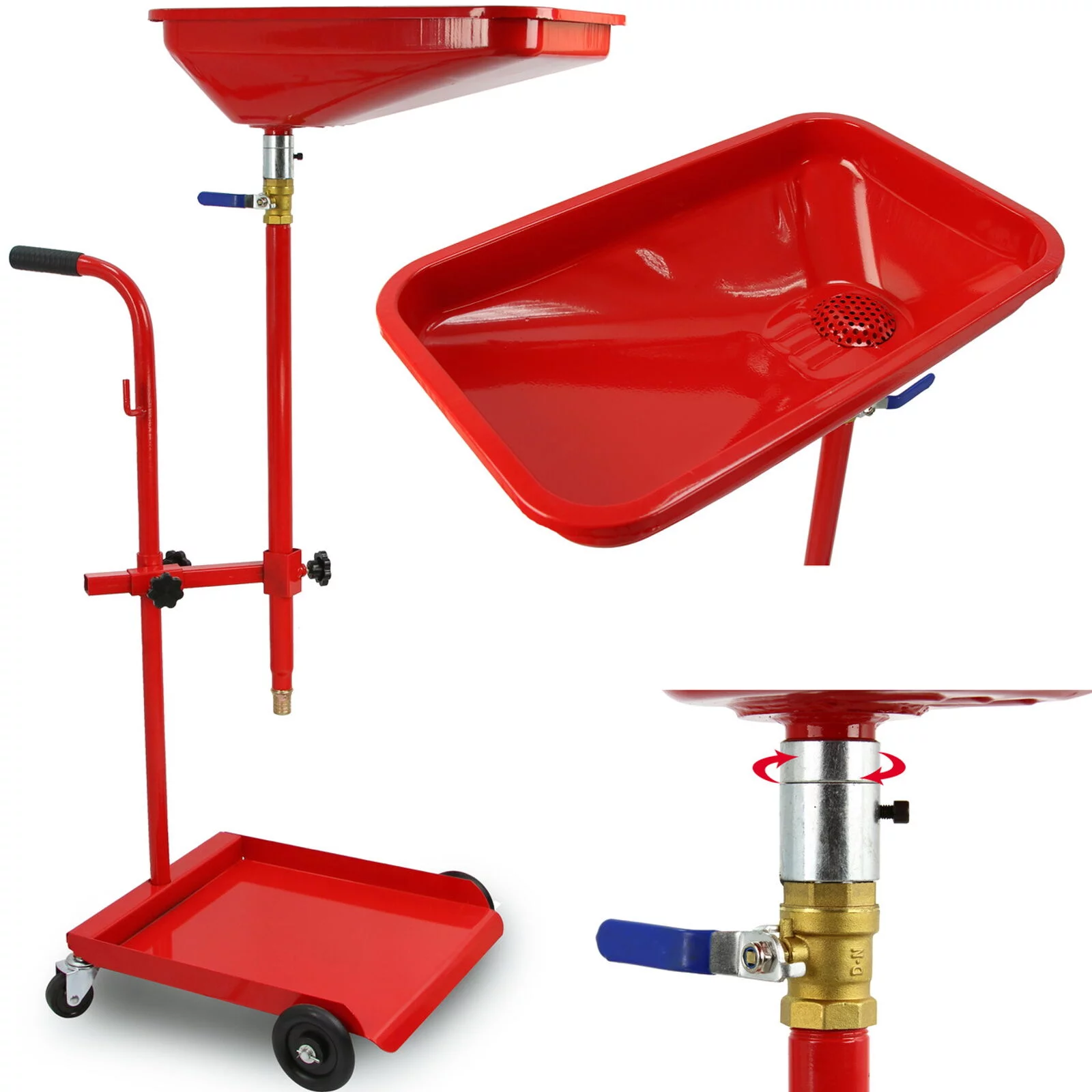 ZLEWARKA OLEJU NA BECZKĘ Z WÓZKIEM