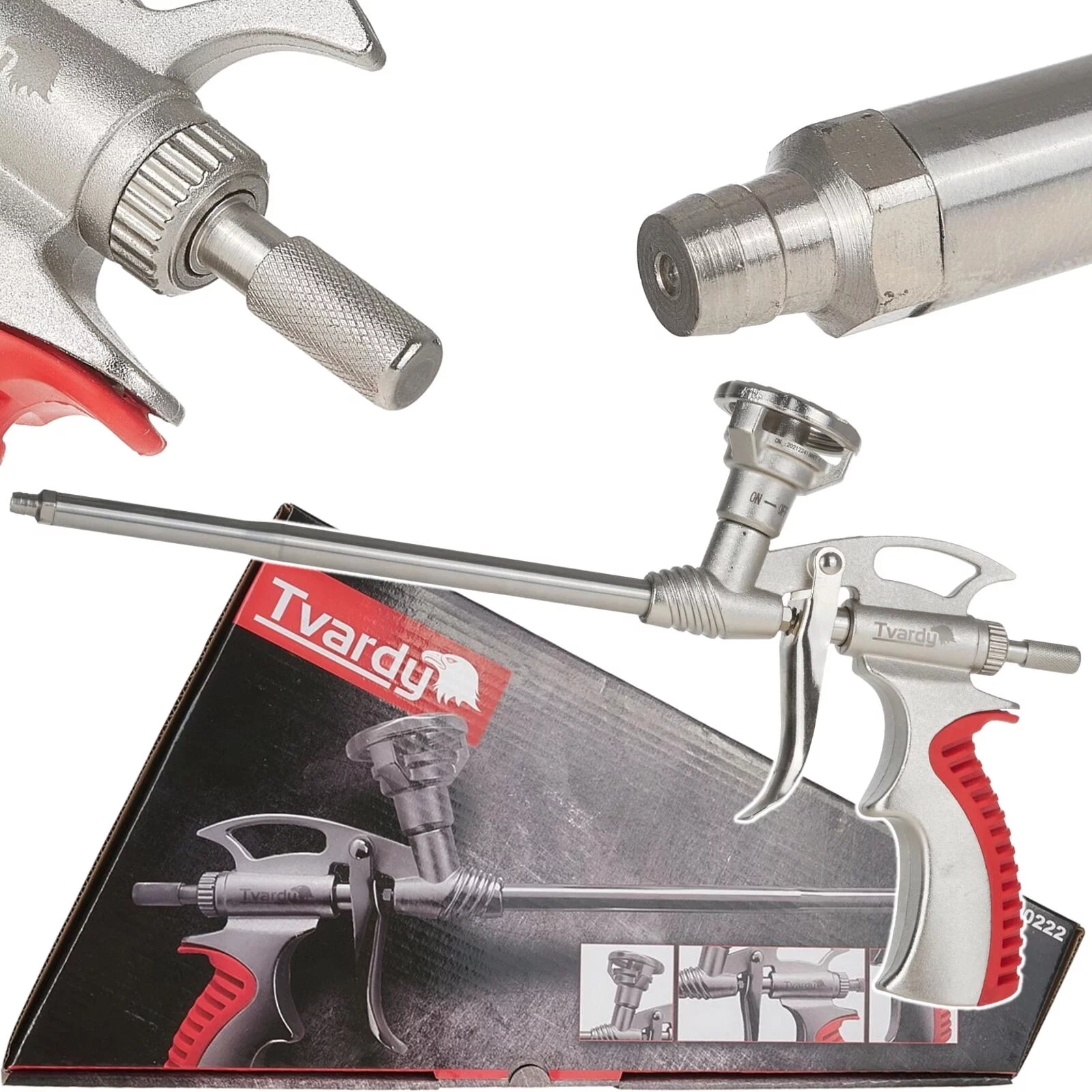 PISTOLET DO PIANKI TVARDY NO-CLEAN