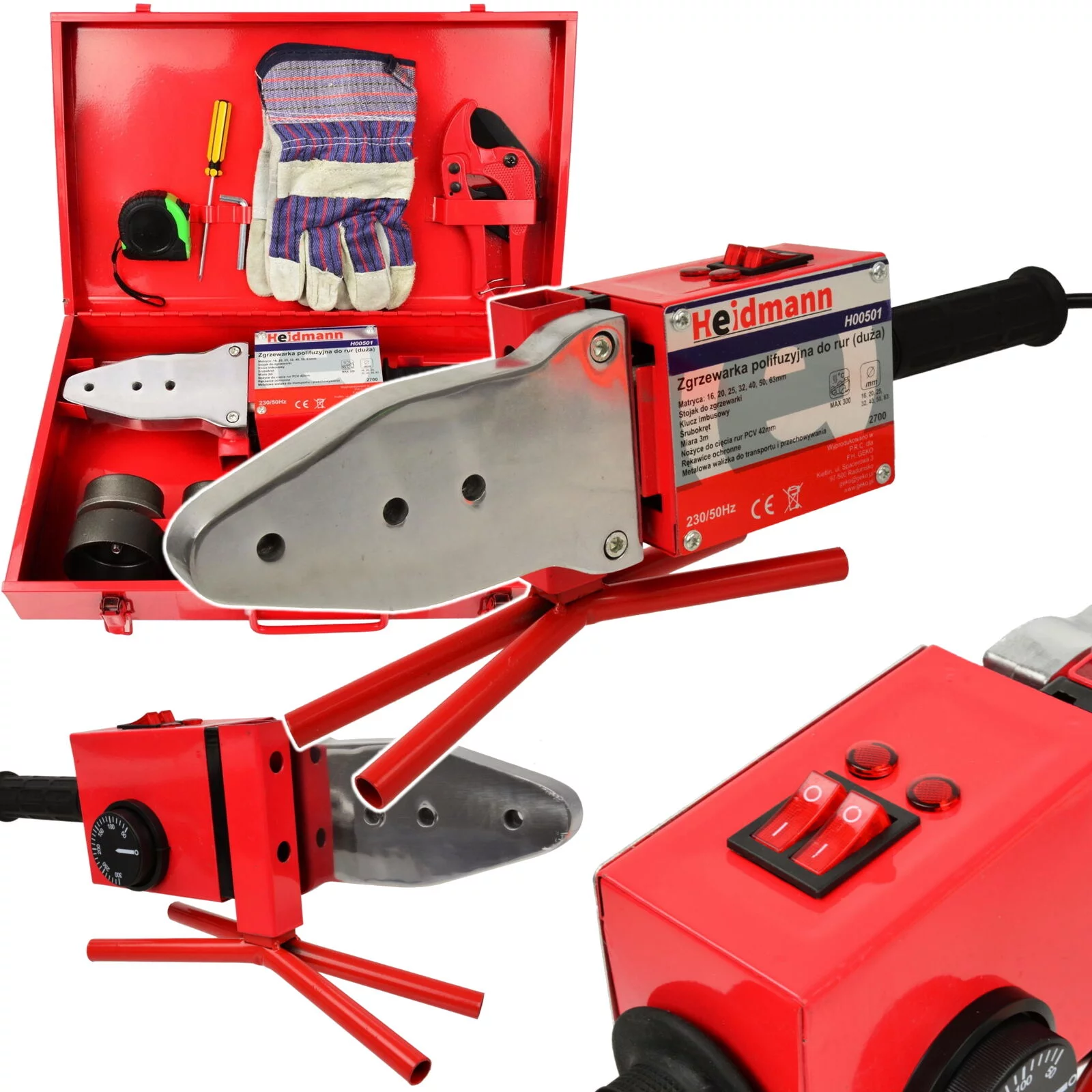 ZGRZEWARKA DO RUR 16-63mm BIG