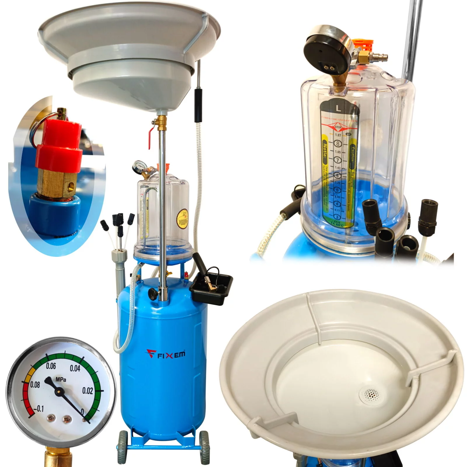 WYSYSARKA ZLEWARKA OLEJU PNEUMATYCZNA 11025