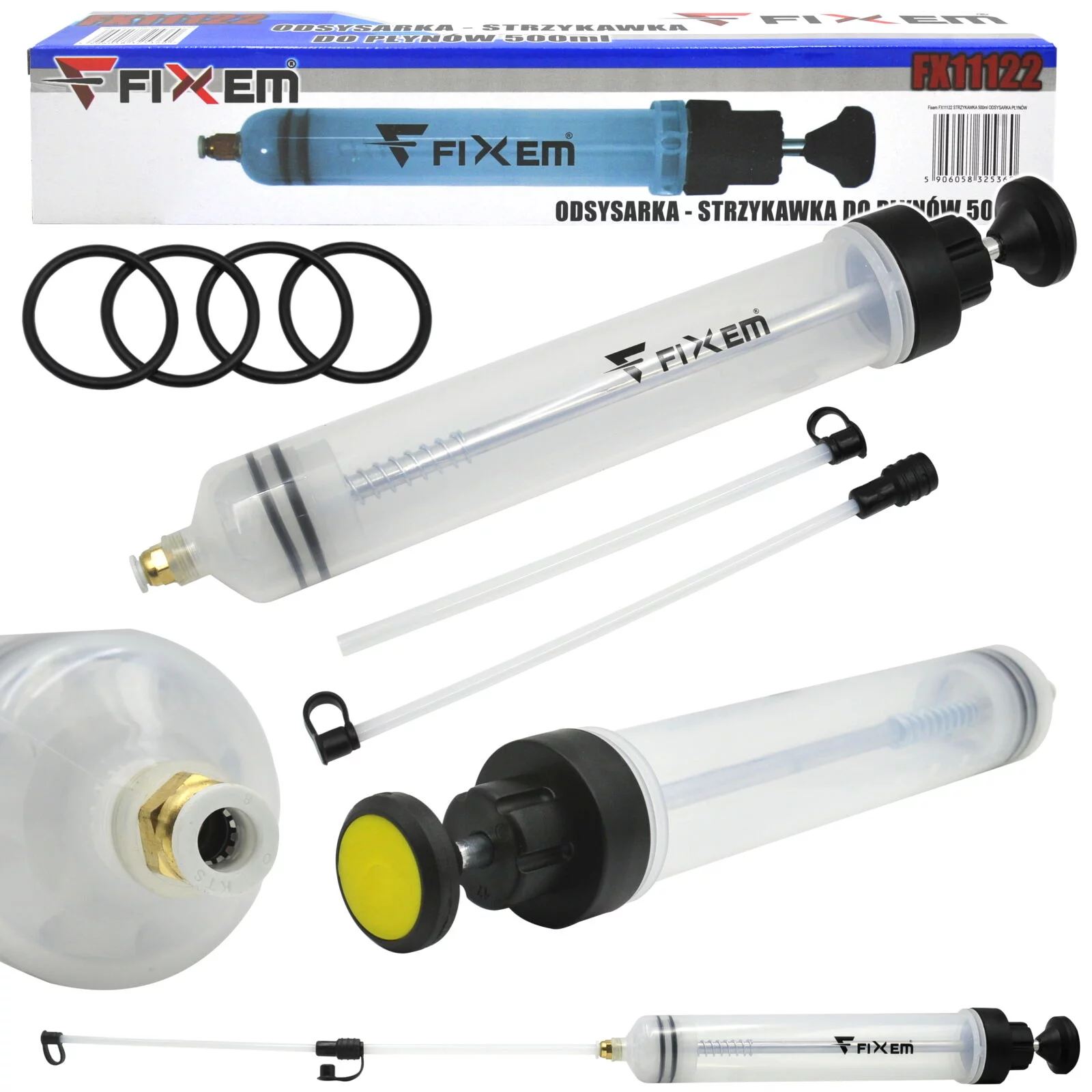 STRZYKAWKA 500ml ODSYSARKA PŁYNÓW