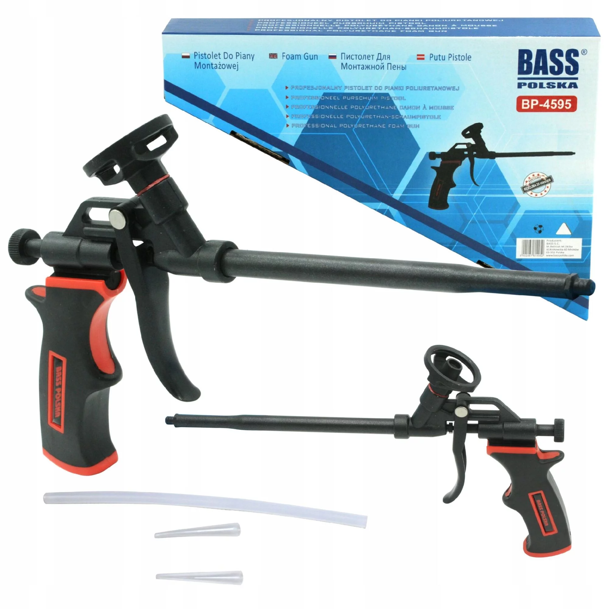 BASS PISTOLET DO PIANKI TEFLON