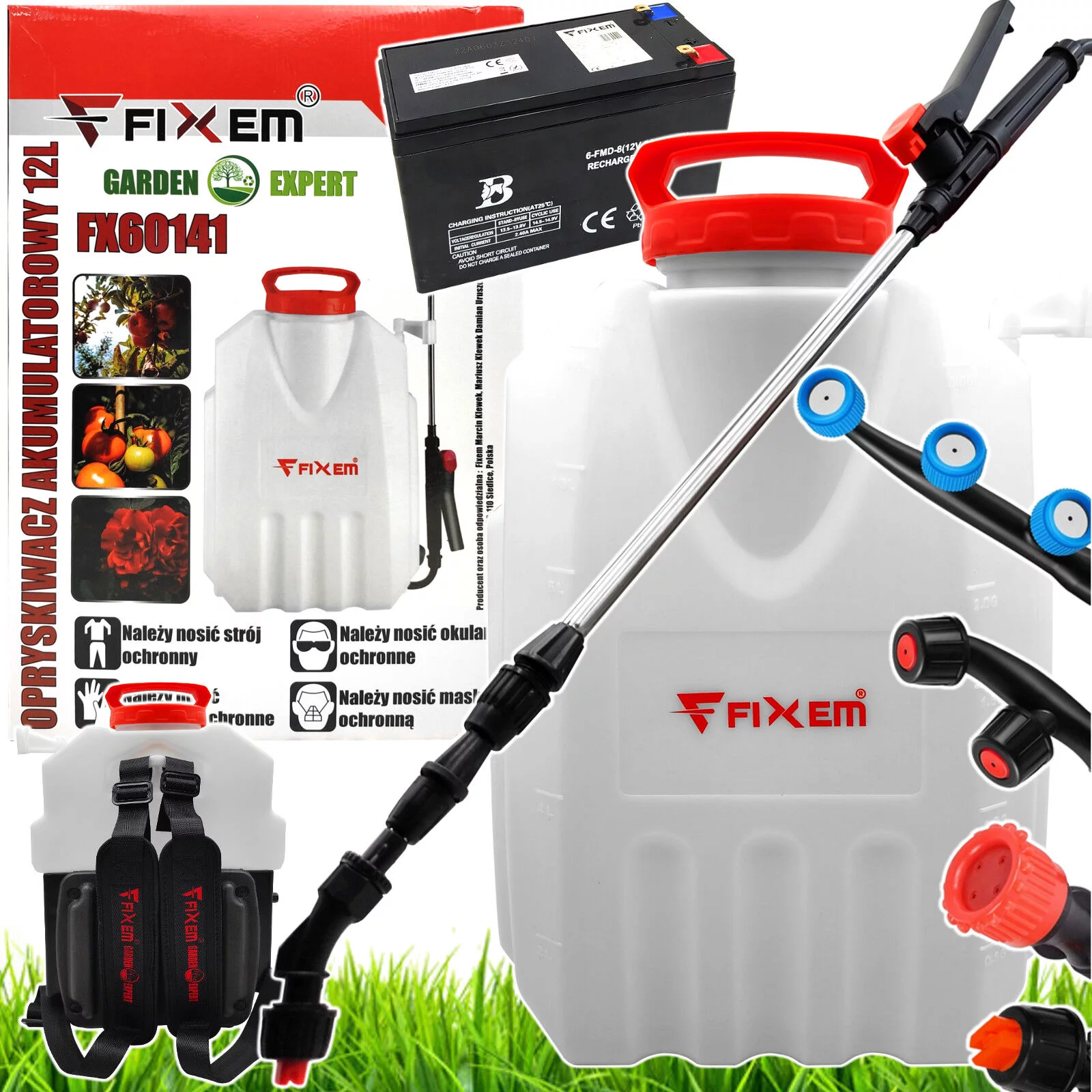 OPRYSKIWACZ AKUMULATOROWY 12L