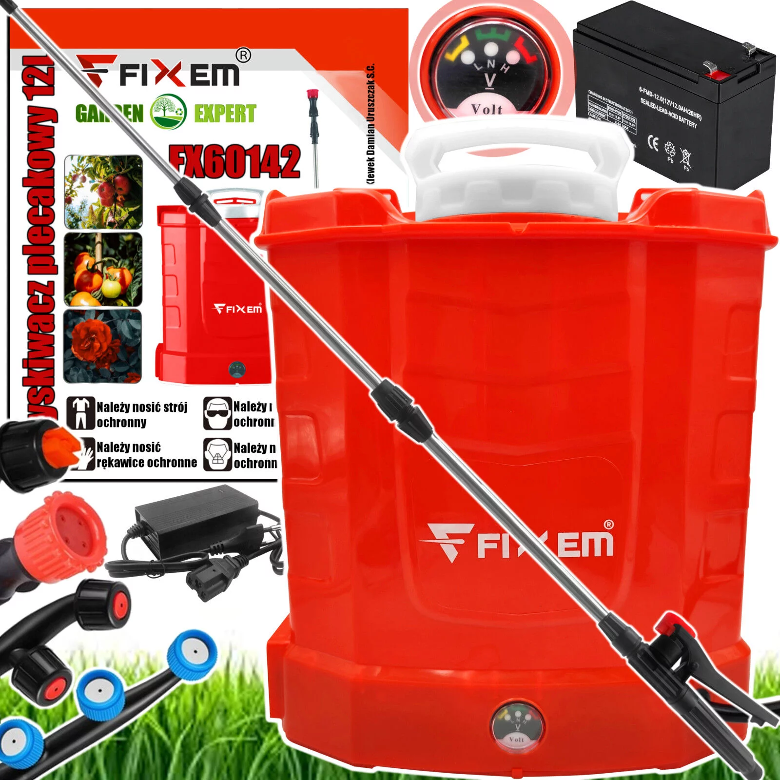 OPRYSKIWACZ AKUMULATOROWY 12L