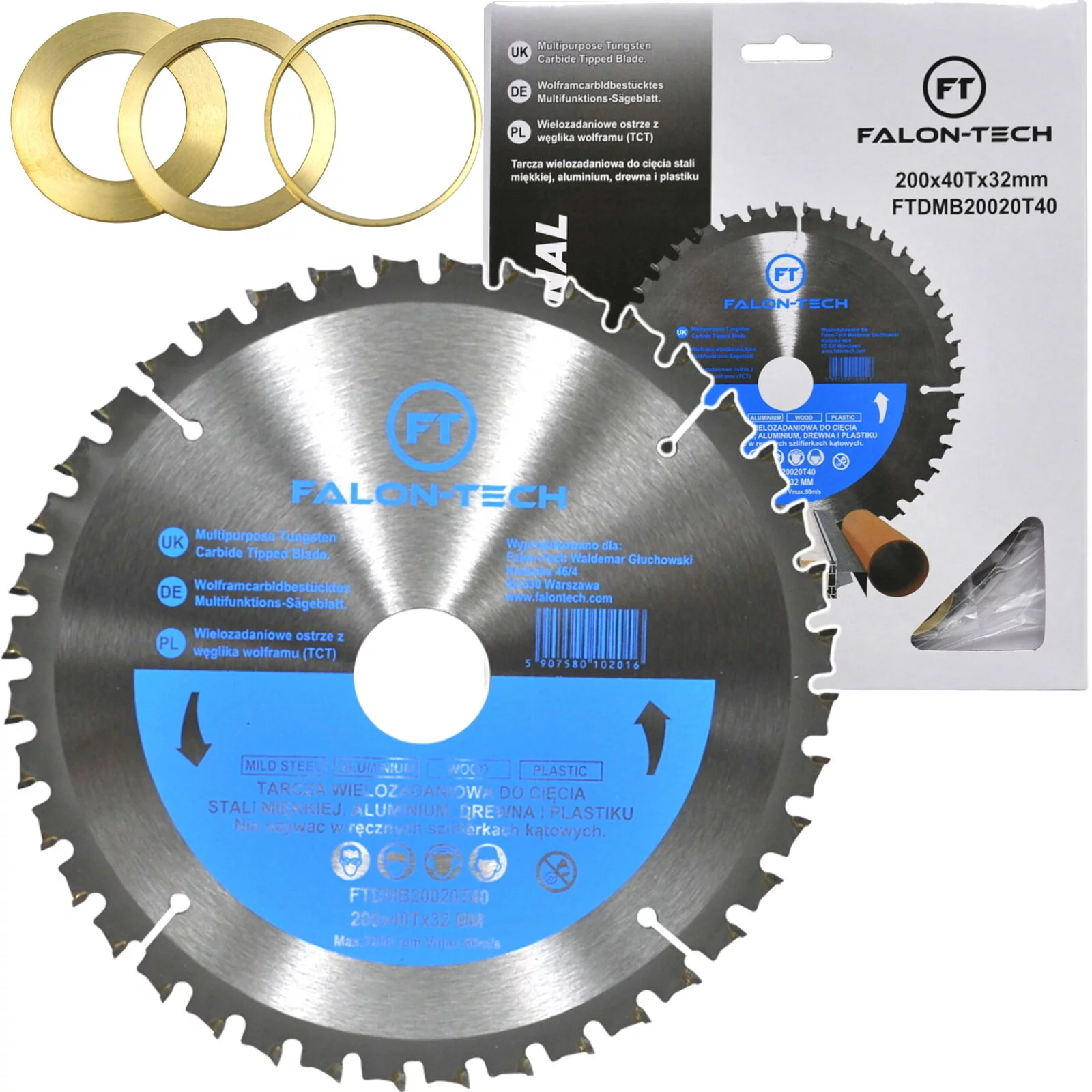 TARCZA 200x32 40z PIŁA WIDIOWA WIELOZAD. 200mm