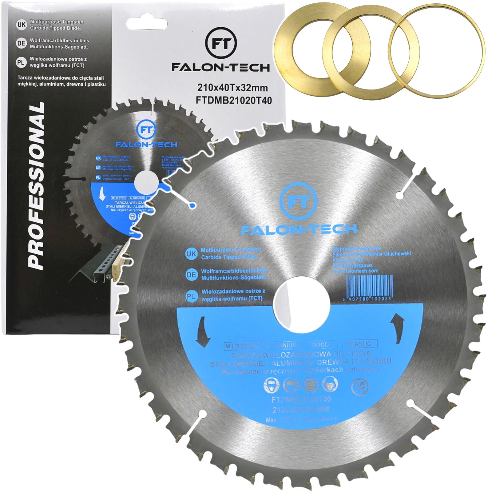 TARCZA 210x32 40z PIŁA WIDIOWA WIELOZAD. 210mm