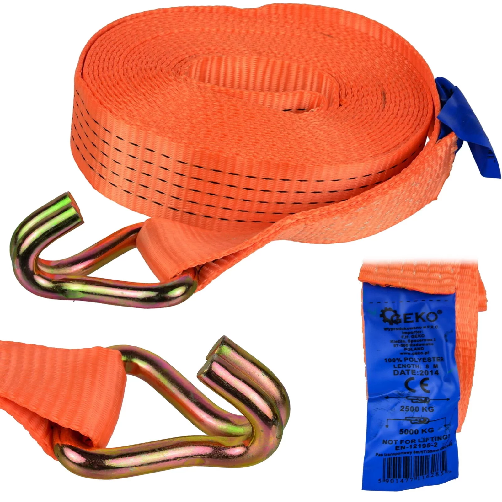 PAS TRANSPORTOWY 8M/5T/50mm