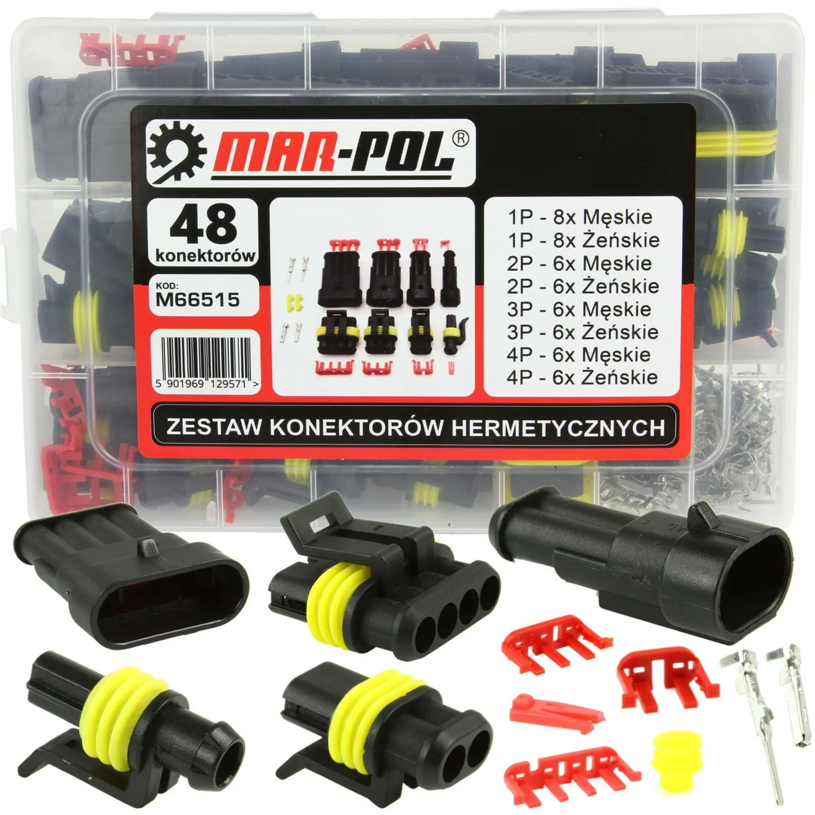 ZESTAW KONEKTORÓW HERMETYCZNYCH