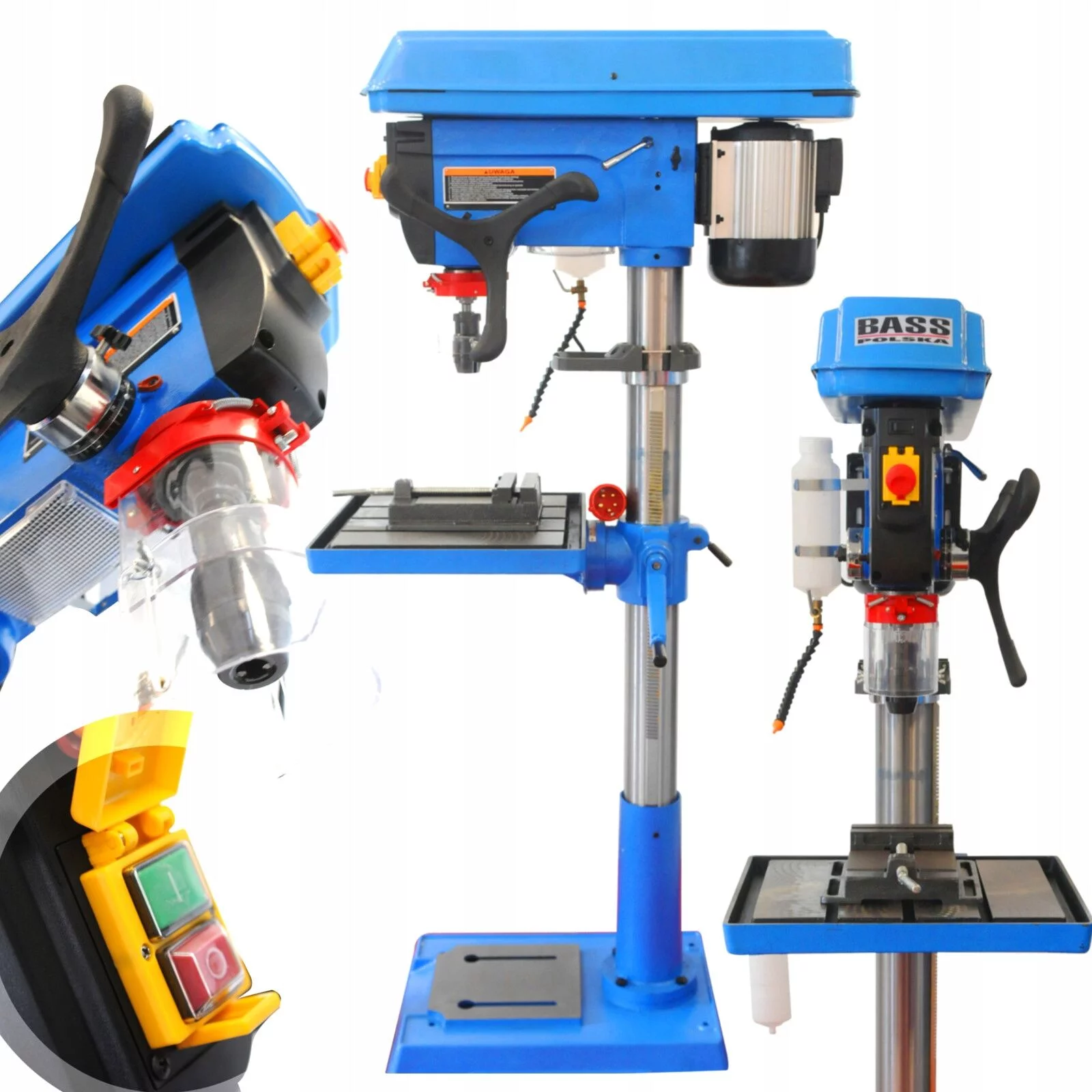 WIERTARKA STOŁOWA KOLUMNOWA 400V 1500W