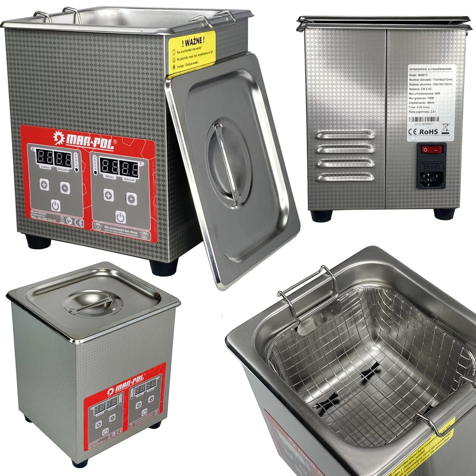 MYJKA ULTRADŹWIĘKOWA 2L