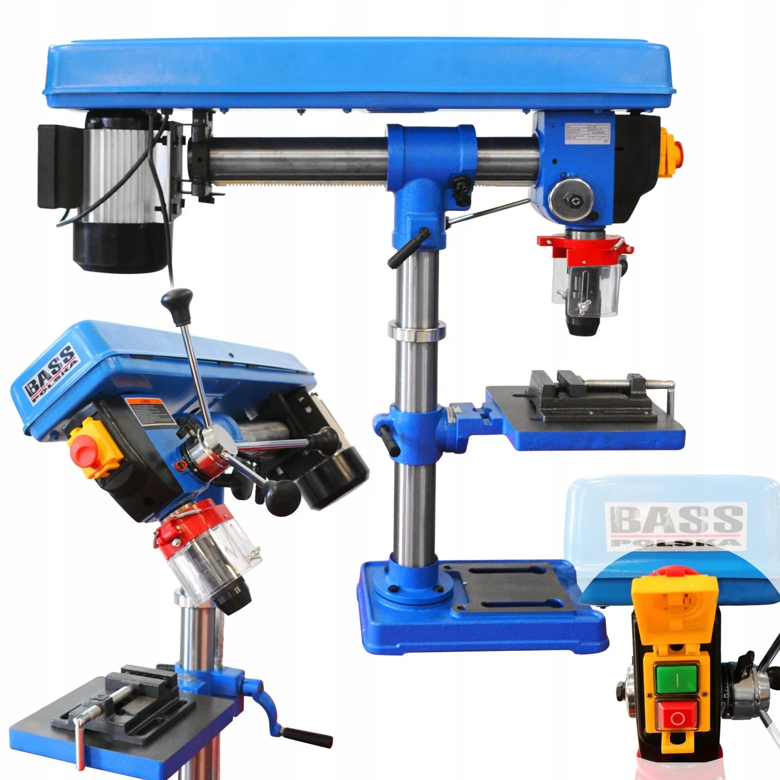 WIERTARKA STOŁOWA Z POSUWEM 230V 600W