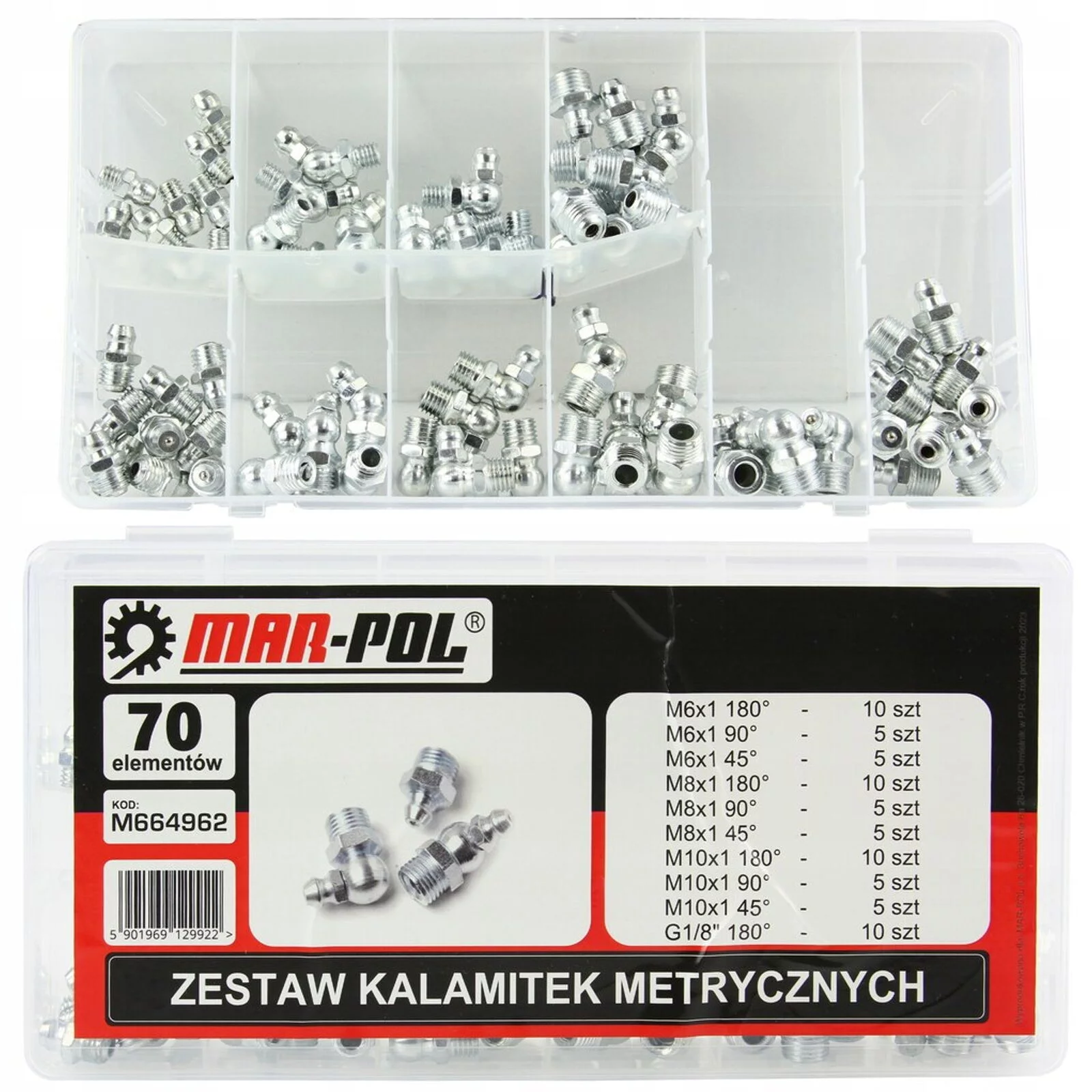 KALAMITKI METRYCZNE ZESTAW 70szt M664962