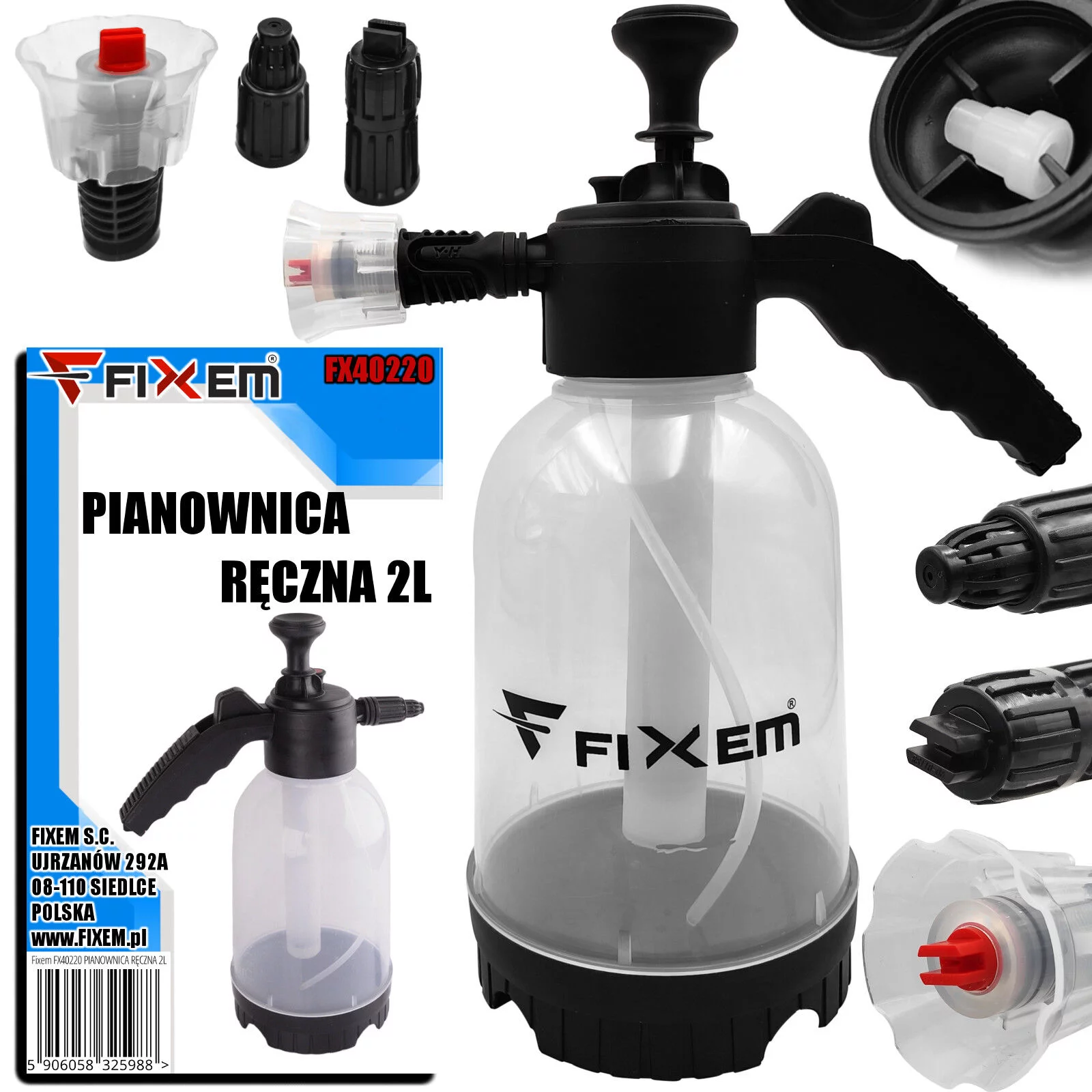 PIANOWNICA RĘCZNA 2L