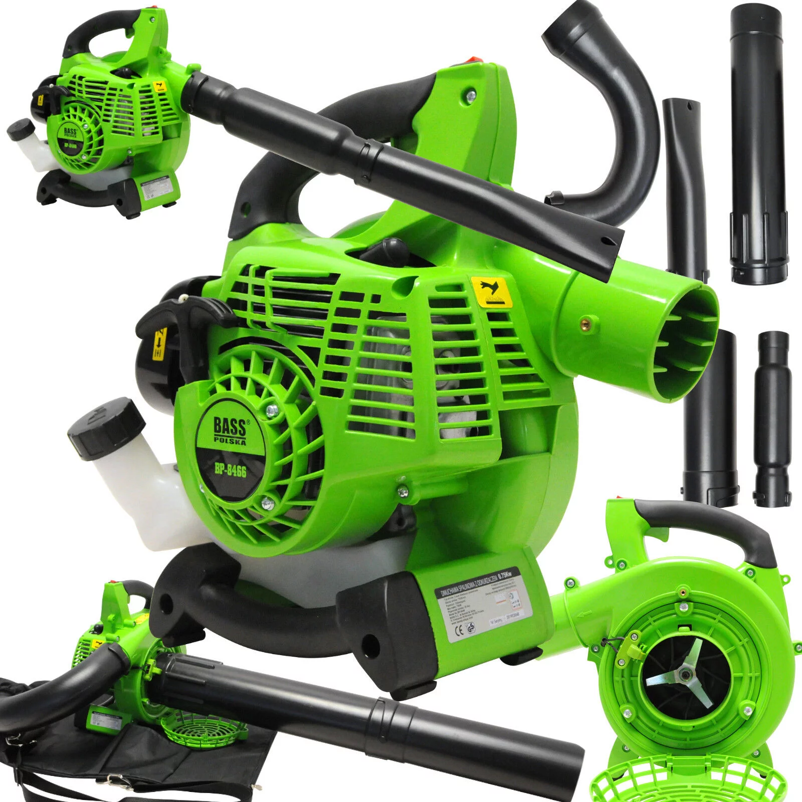 DMUCHAWA SPALINOWA Z ODKURZACZEM