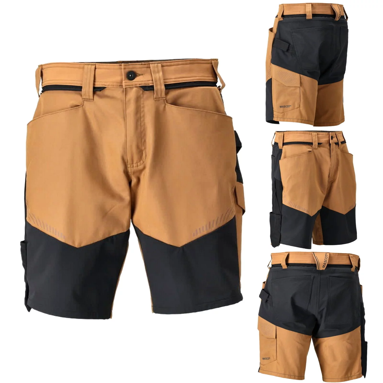 SPODENKI ROBOCZE BROWN/BLACK C52