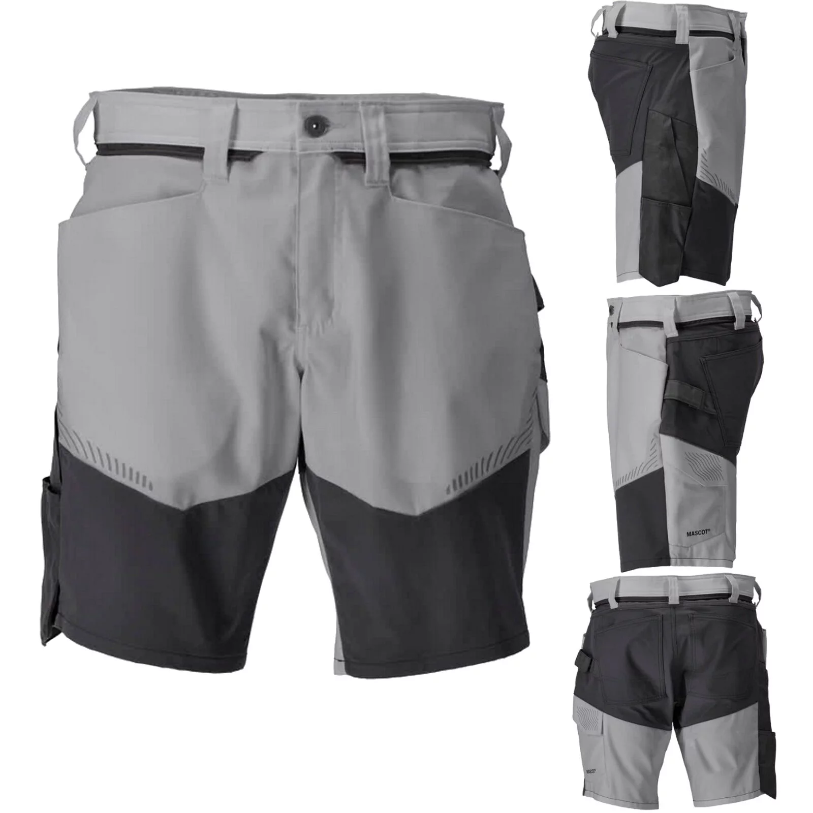 SPODENKI ROBOCZE GREY/BLACK C50