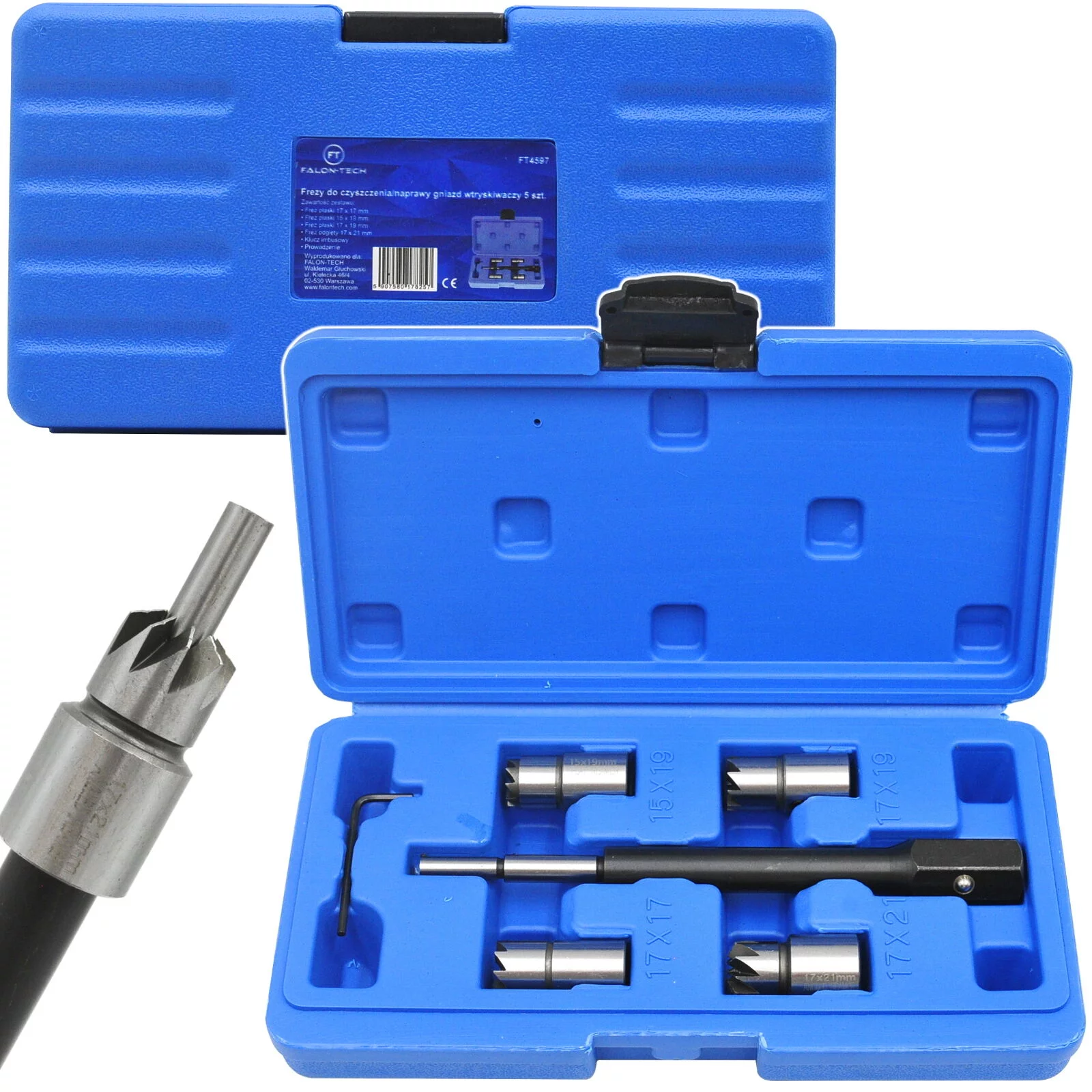 FREZY DO GNIAZD WTRYSKIWACZY 5el