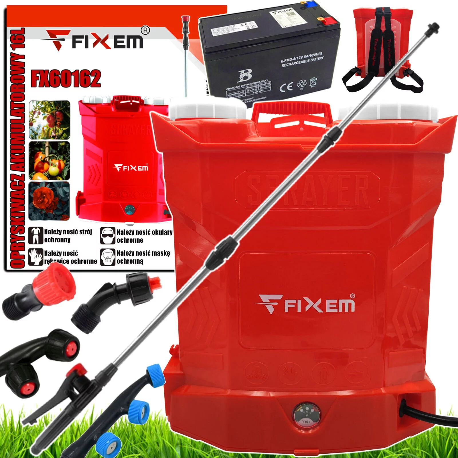 OPRYSKIWACZ AKUMULATOROWY 16L