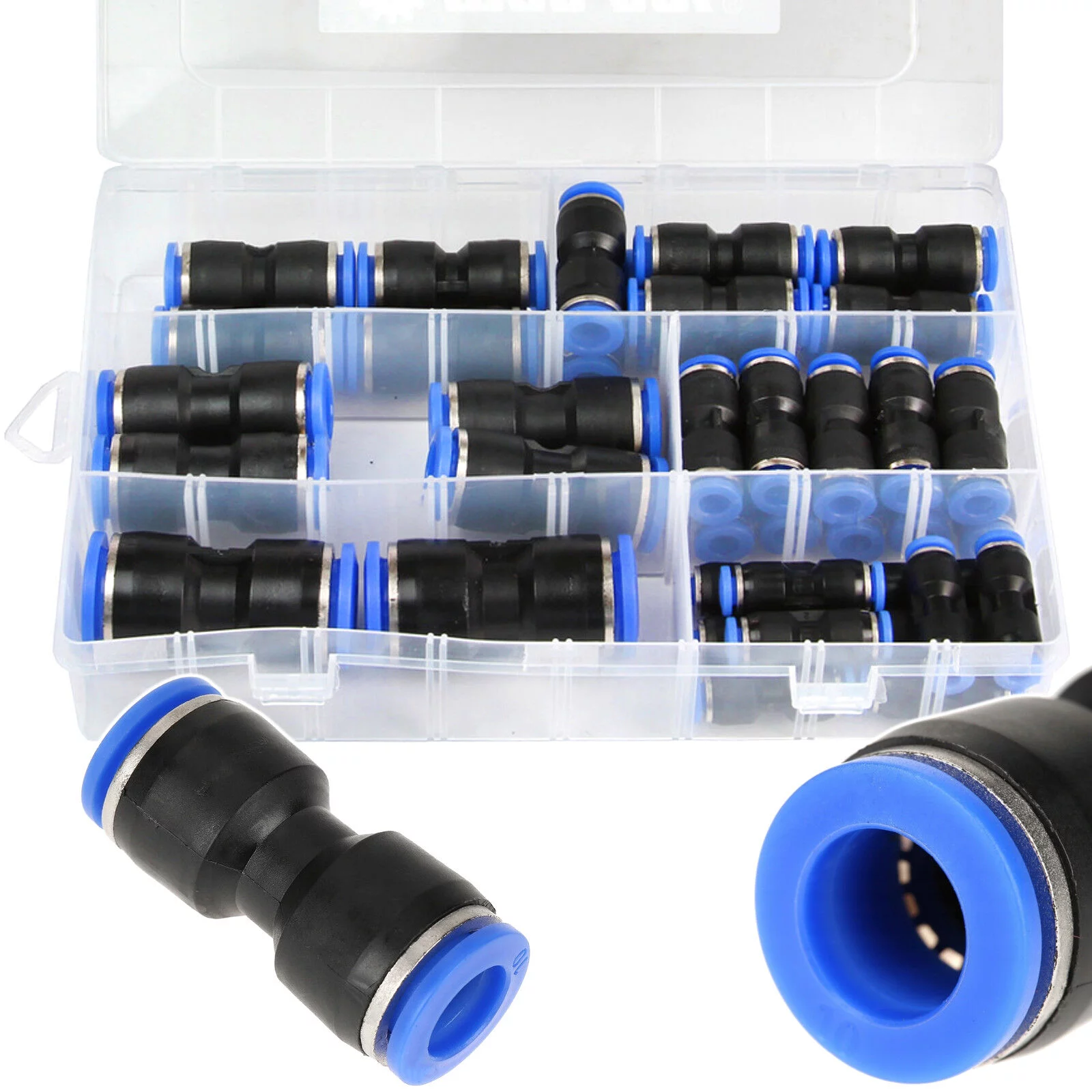 ZESTAW SZYBKOZŁĄCZEK PNEUMATYCZNYCH 40szt